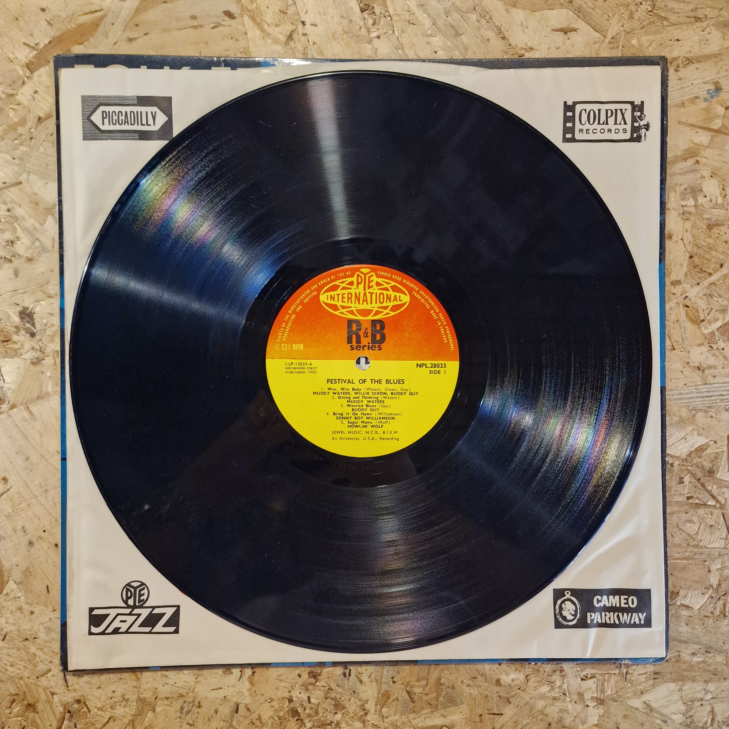 Muddy Waters, Buddy Guy, Howlin' Wolf, Sonny Boy Williamson – Folk Festival Of The Blues