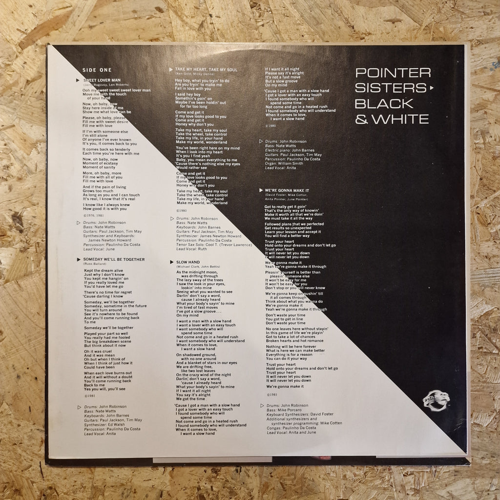 Pointer Sisters – Black & White