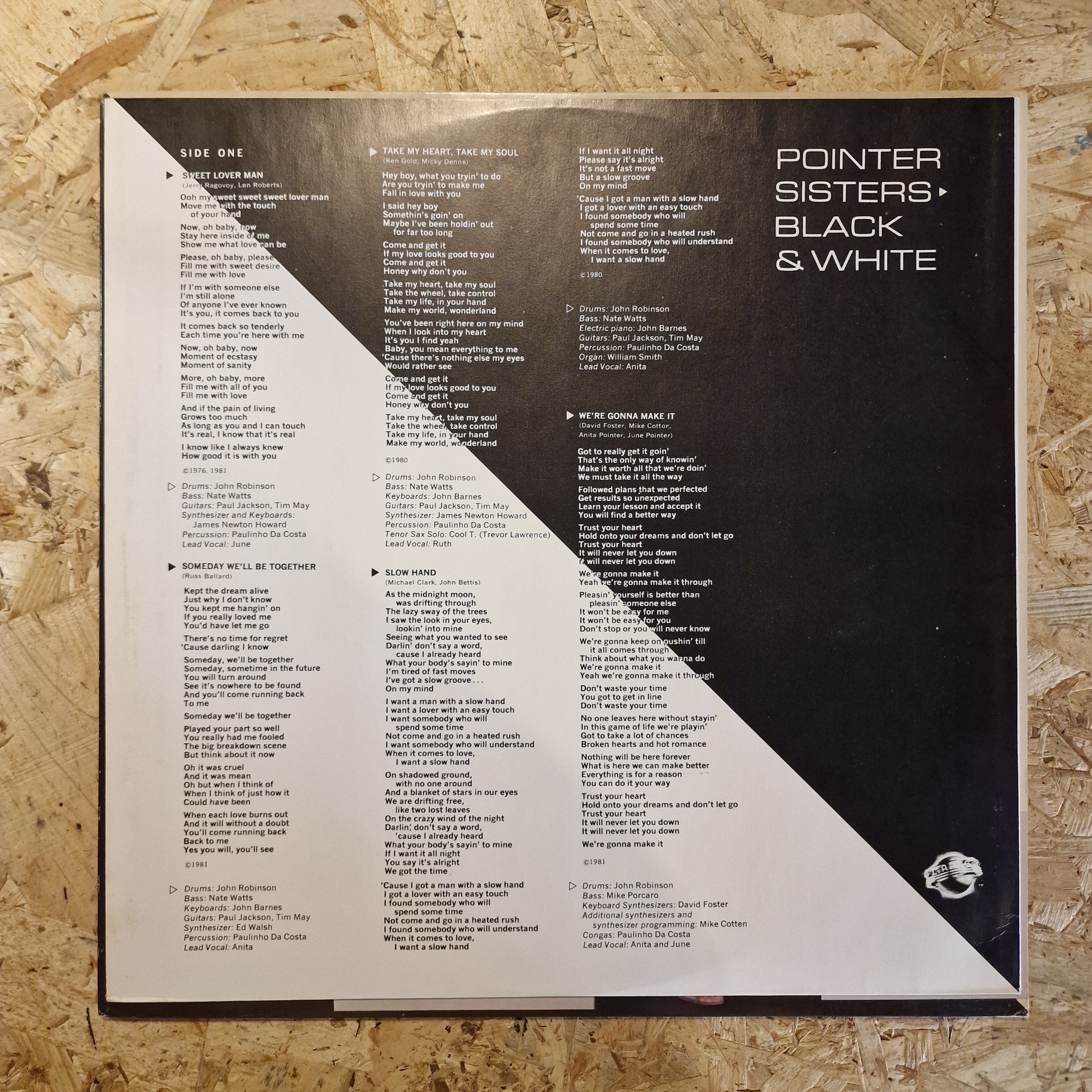 Pointer Sisters – Black & White