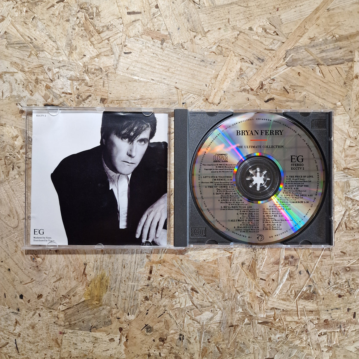 Bryan Ferry / Roxy Music – Bryan Ferry - The Ultimate Collection With Roxy Music (Austria DADC)