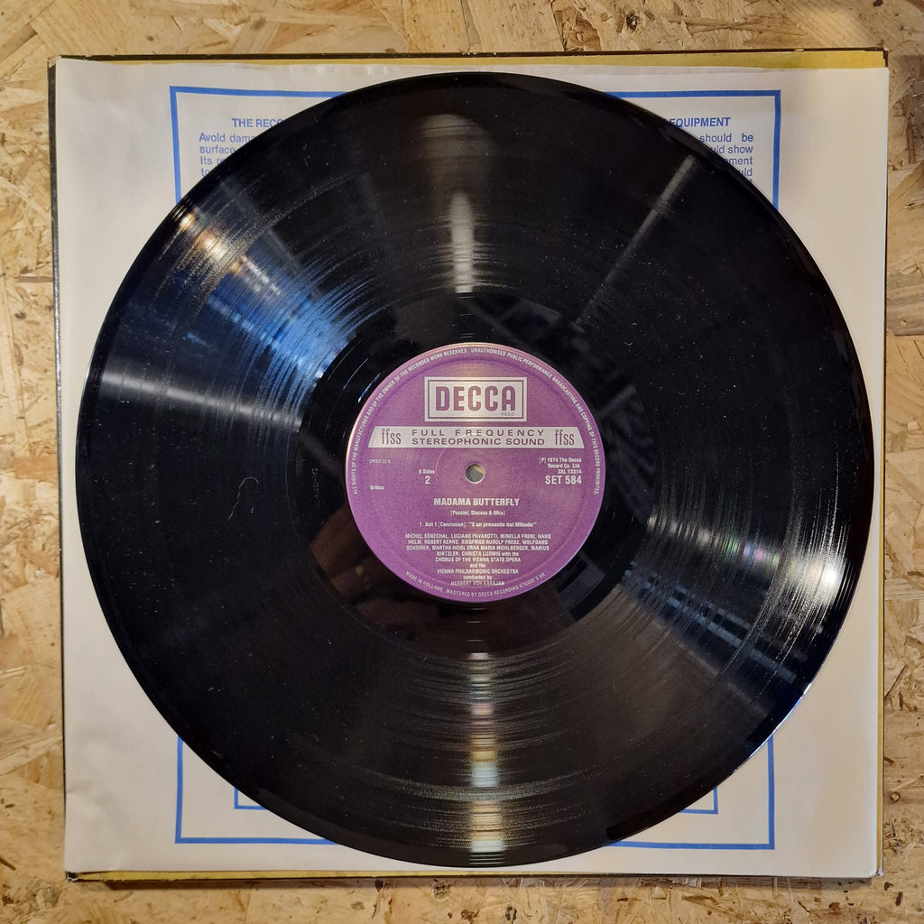 Puccini - Freni, Pavarotti, Ludwig, Kerns, Vienna Philharmonic Orchestra, Karajan – Madama Butterfly