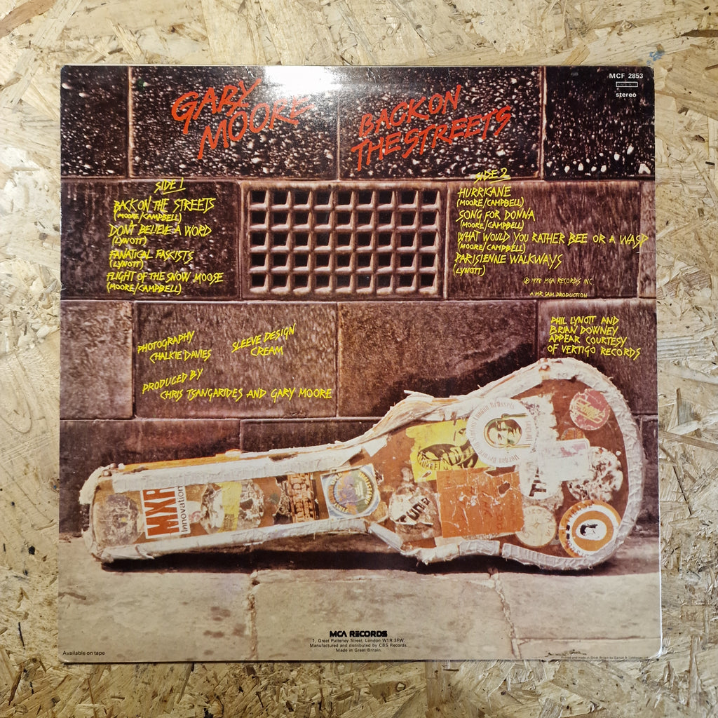 Gary Moore – Back On The Streets