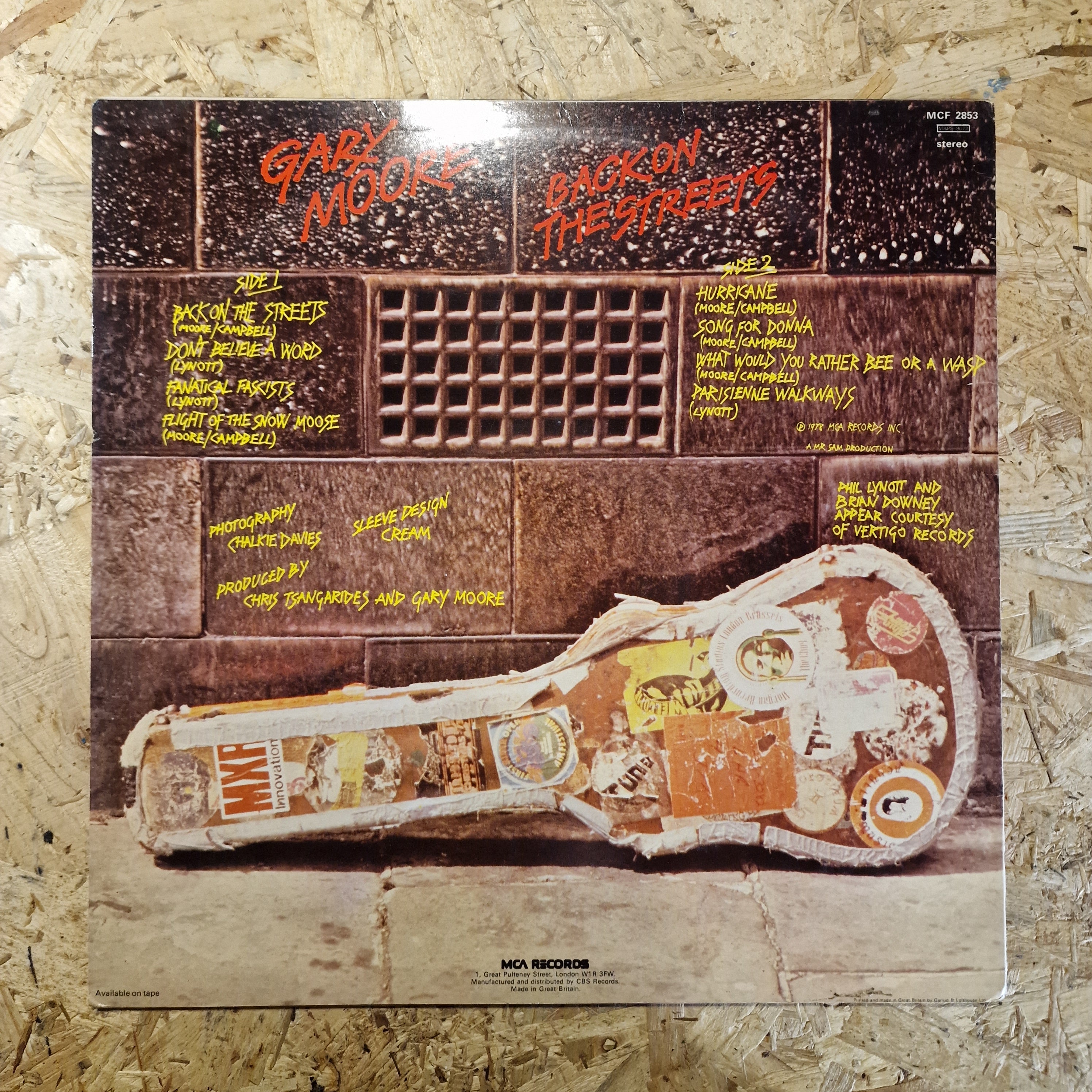 Gary Moore – Back On The Streets