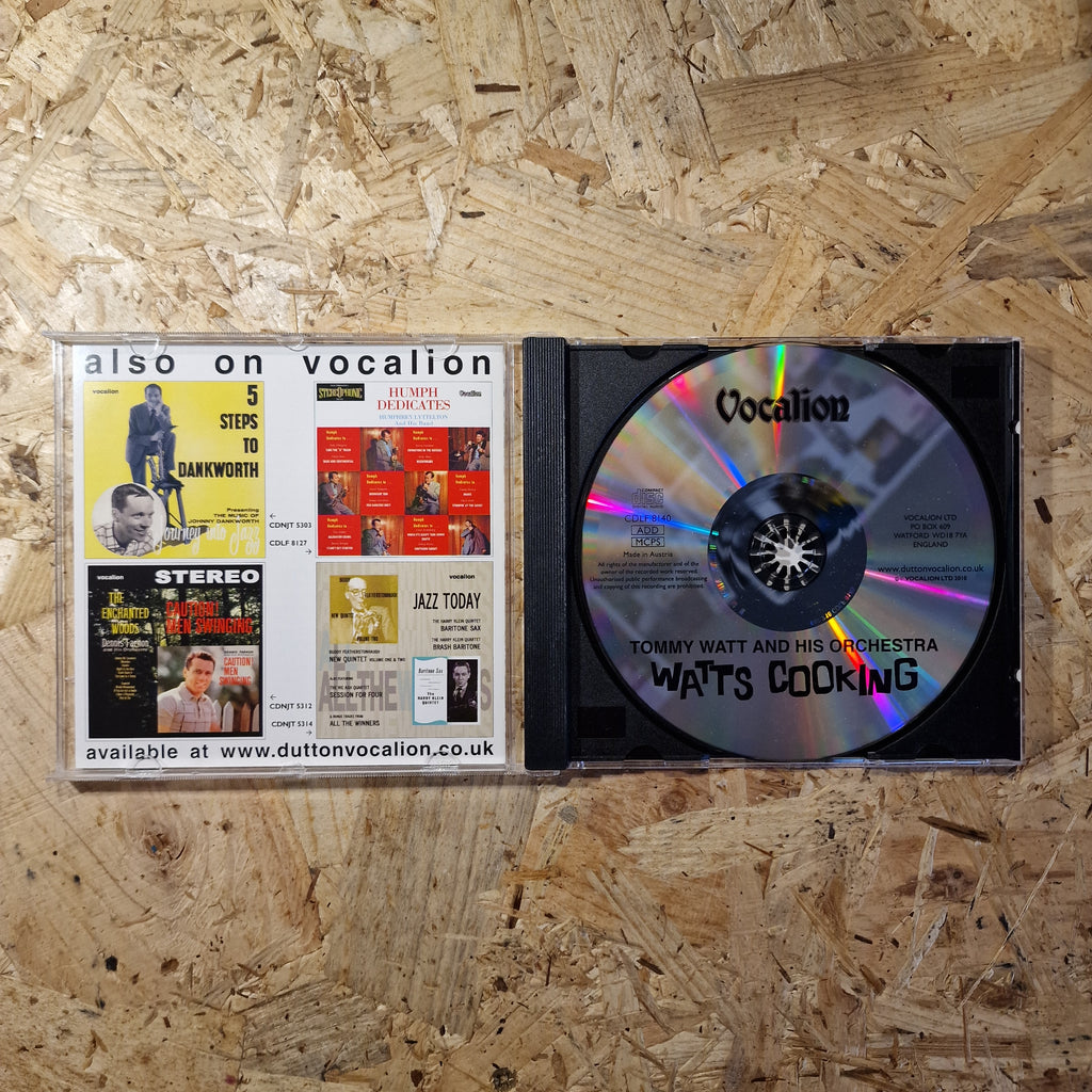 Tommy Watt And His Orchestra – Watts Cooking