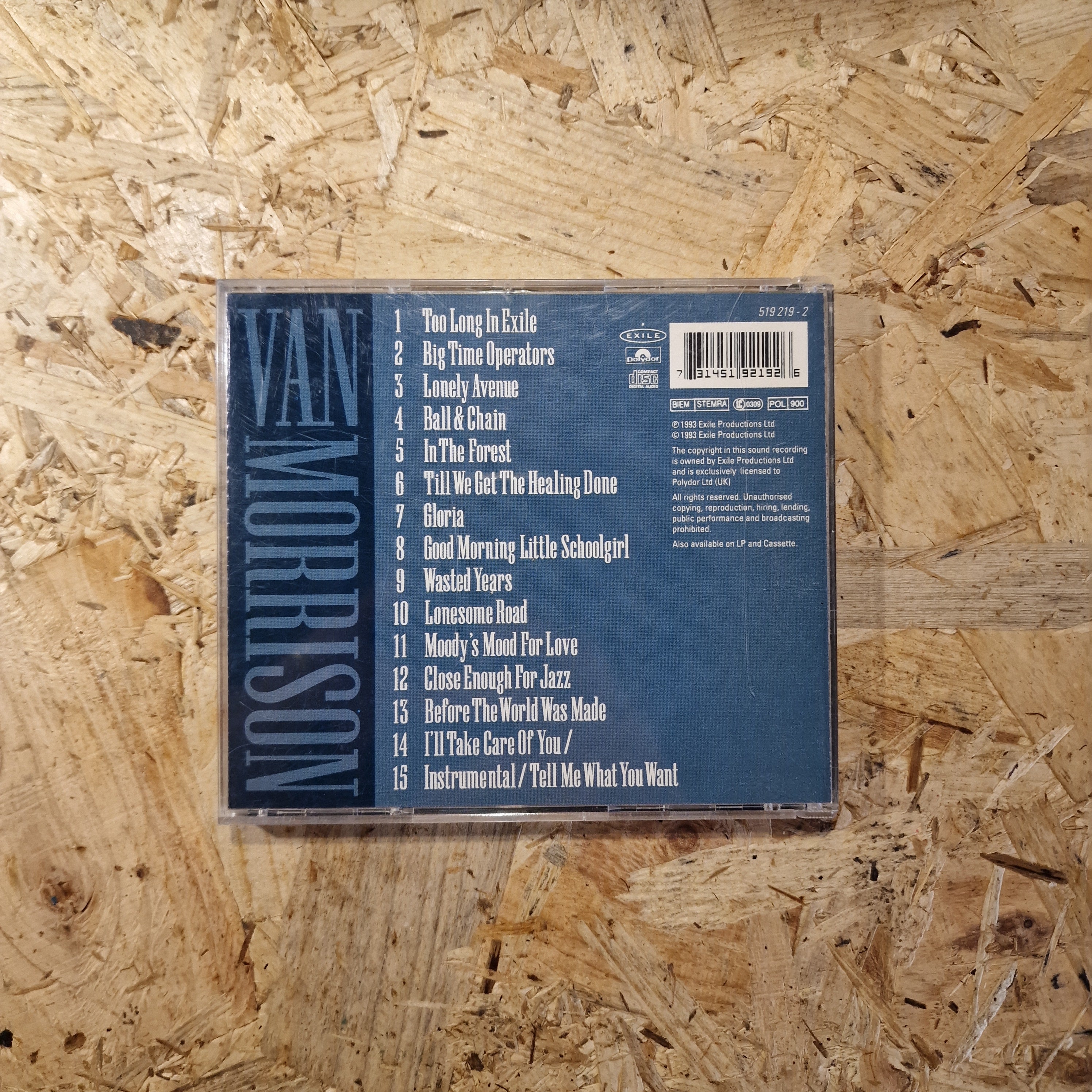 Van Morrison – Too Long In Exile