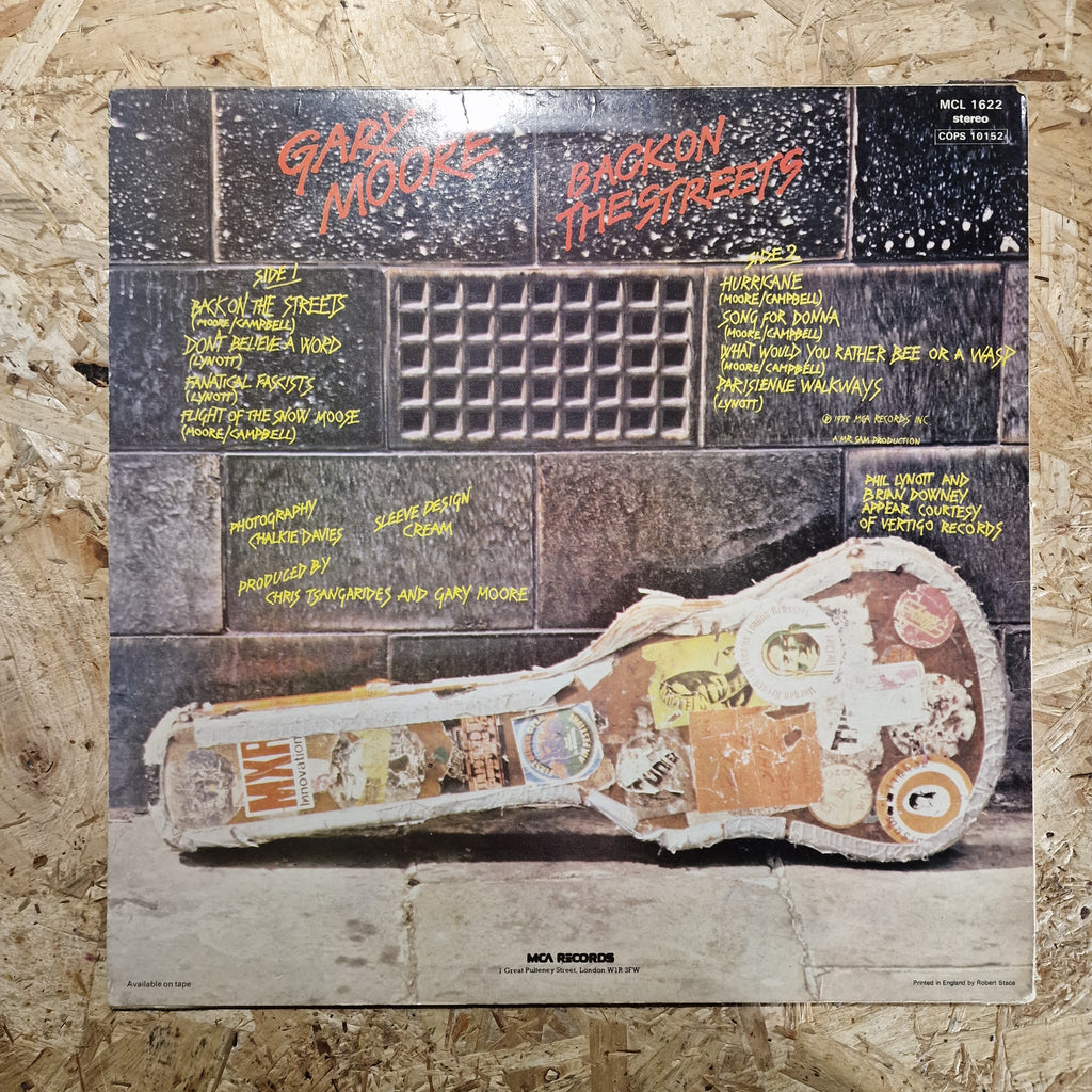 Gary Moore – Back On The Streets
