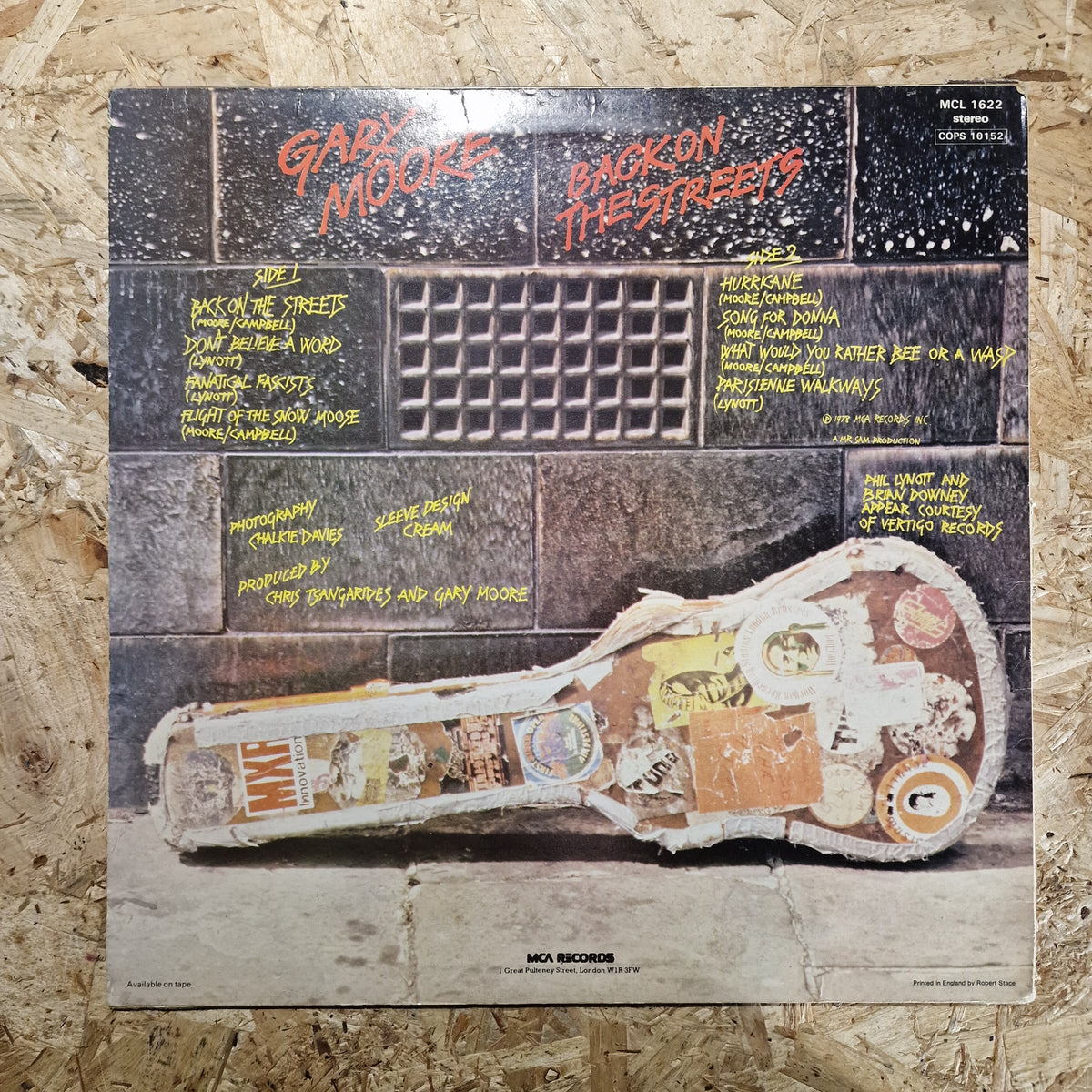 Gary Moore – Back On The Streets