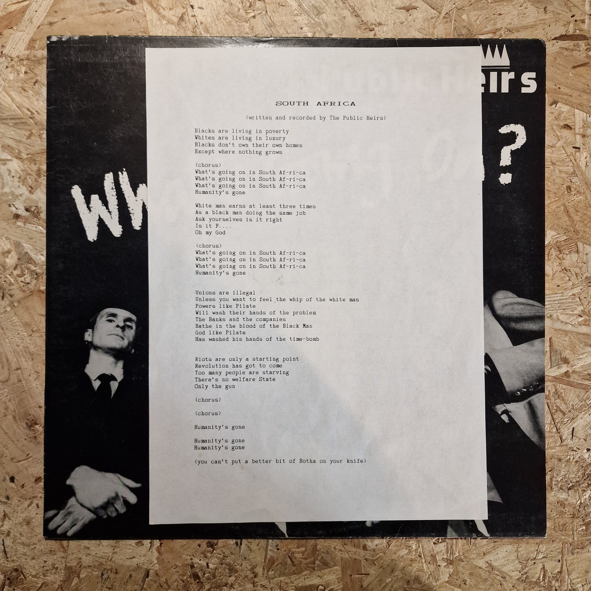 The Public Heirs ‎– What's Going On?