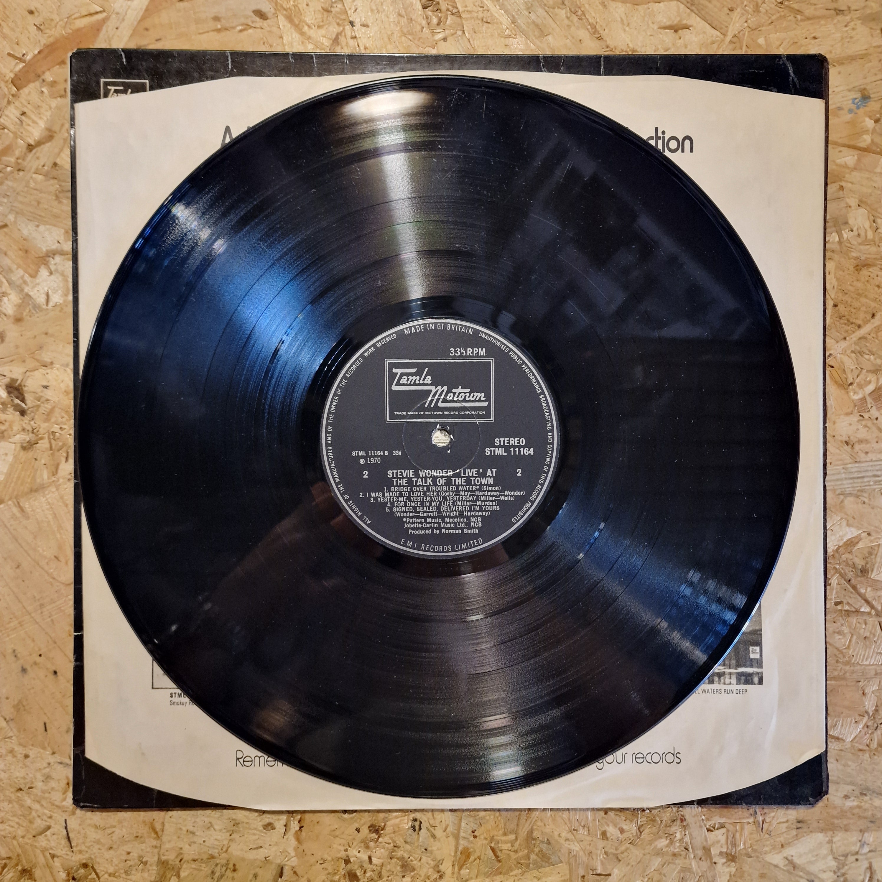 Stevie Wonder – 'Live' At The Talk Of The Town