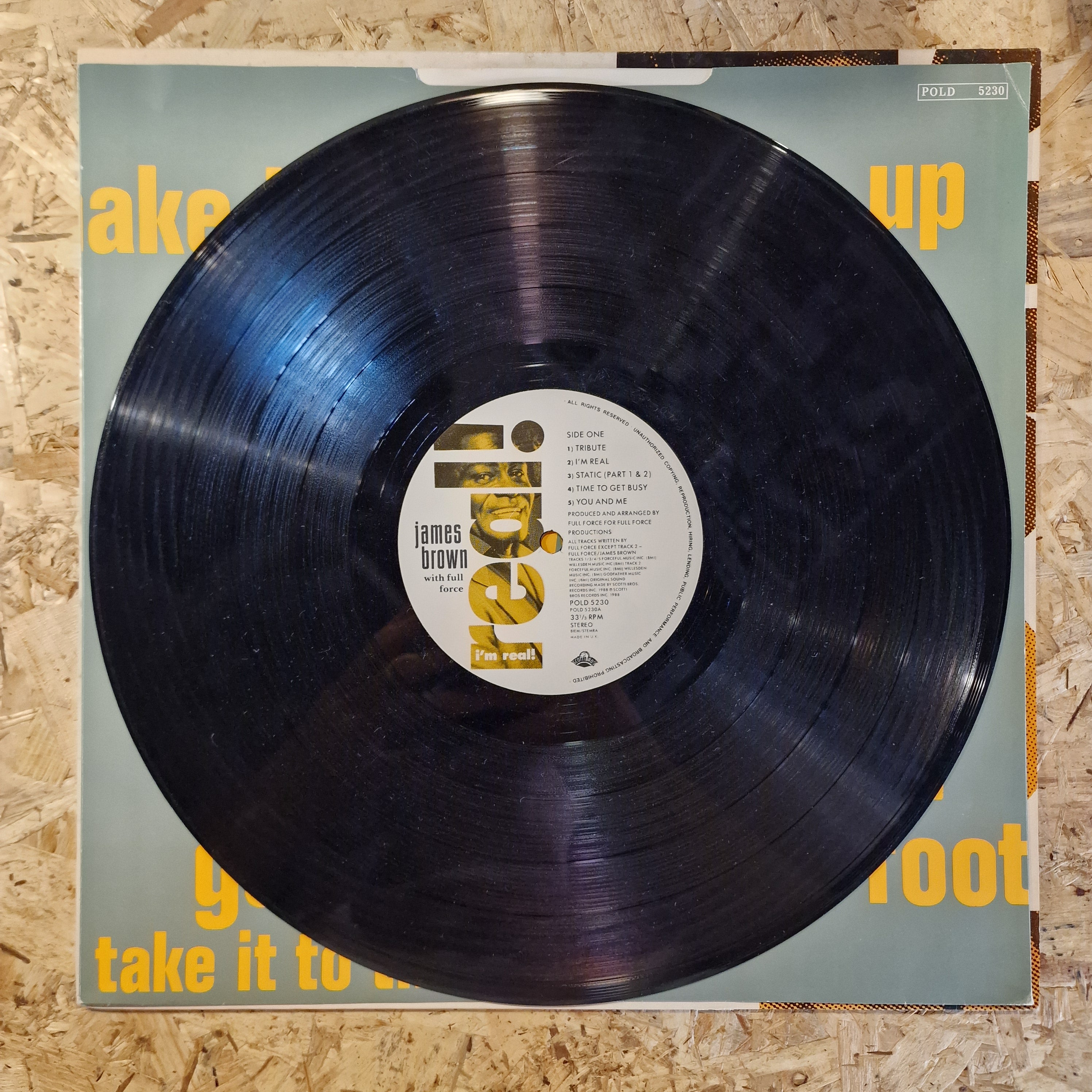 James Brown With Full Force – I'm Real