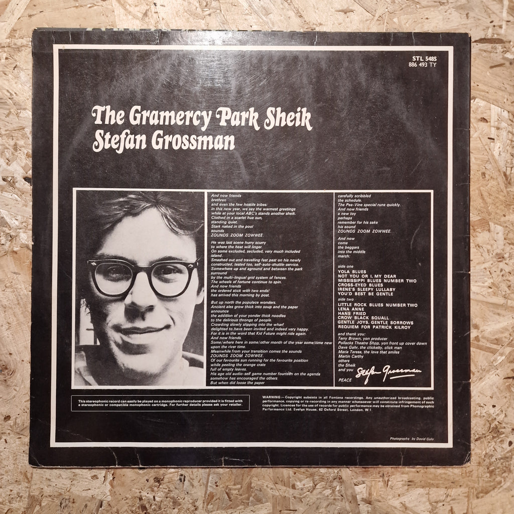 Stefan Grossman – The Gramercy Park Sheik
