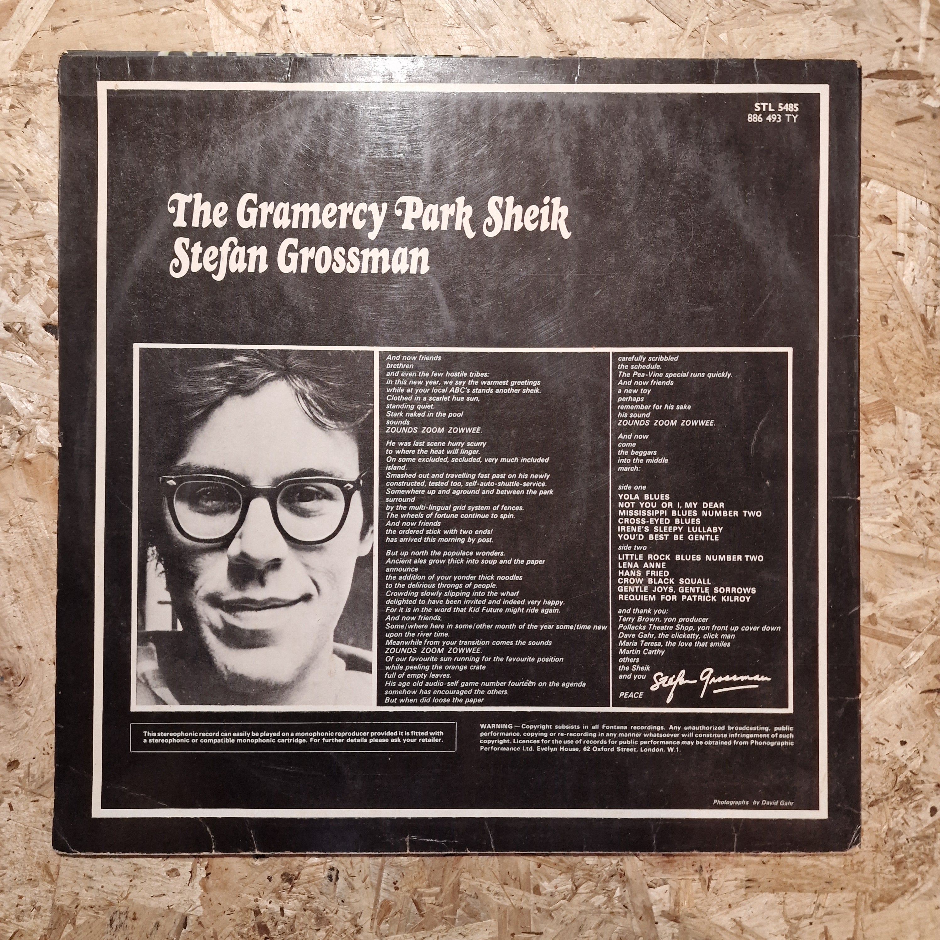 Stefan Grossman – The Gramercy Park Sheik