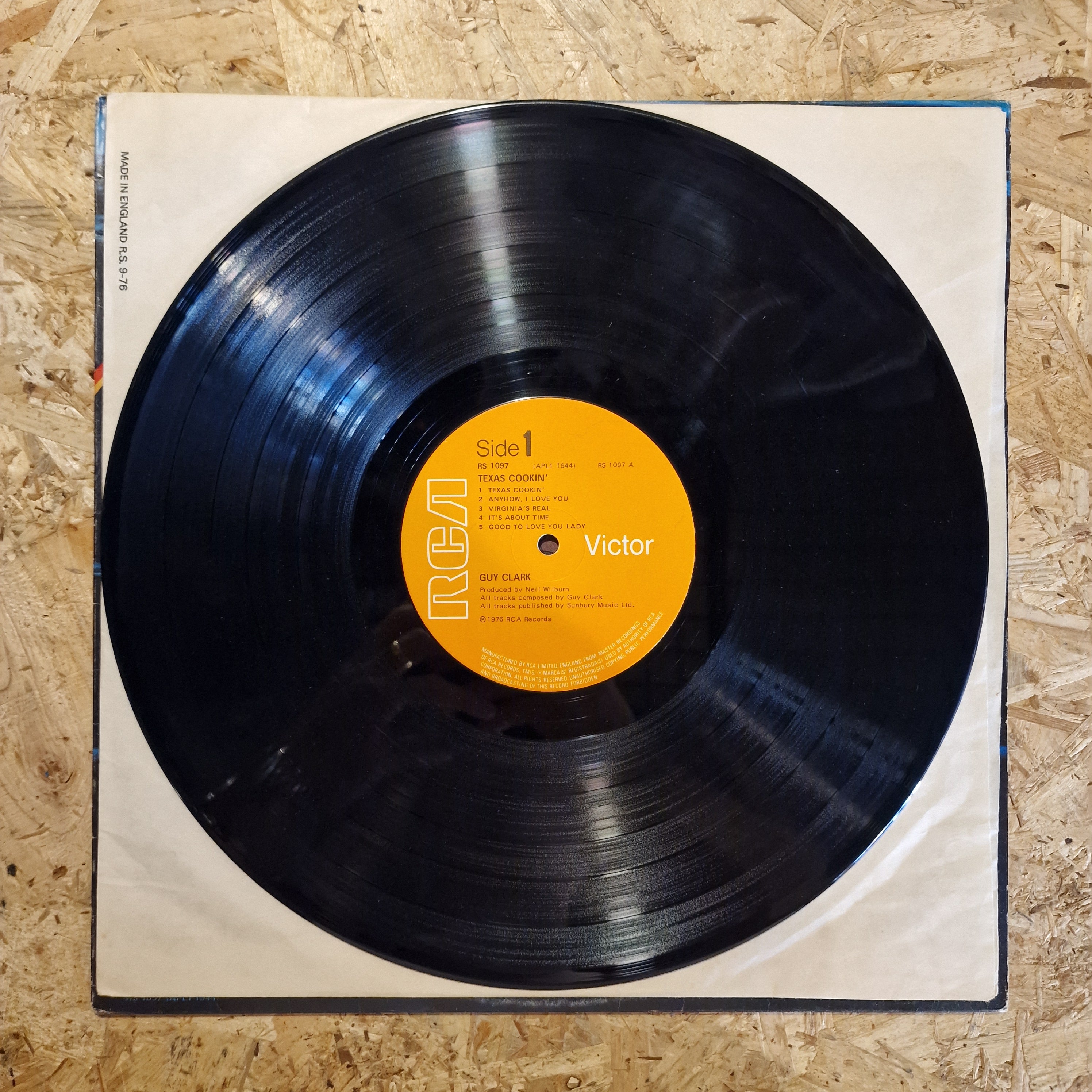 Guy Clark – Texas Cookin'