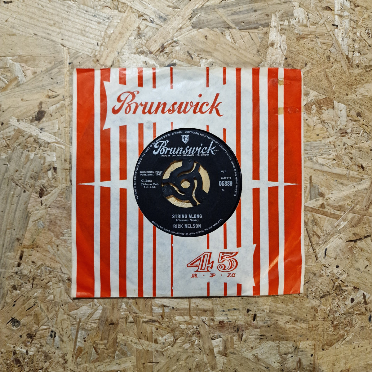 Rick Nelson – String Along / Gypsy Woman
