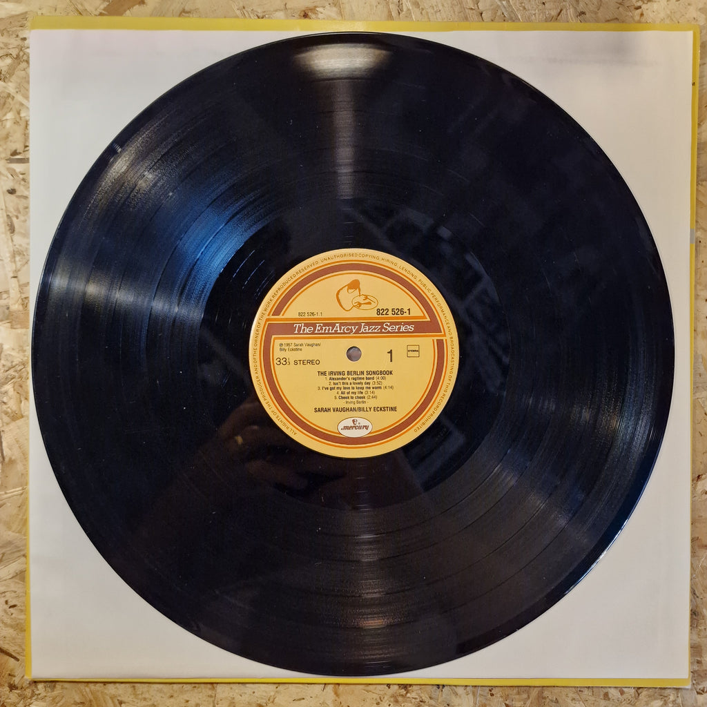 Sarah Vaughan & Billy Eckstine ‎– The Irving Berlin Songbook