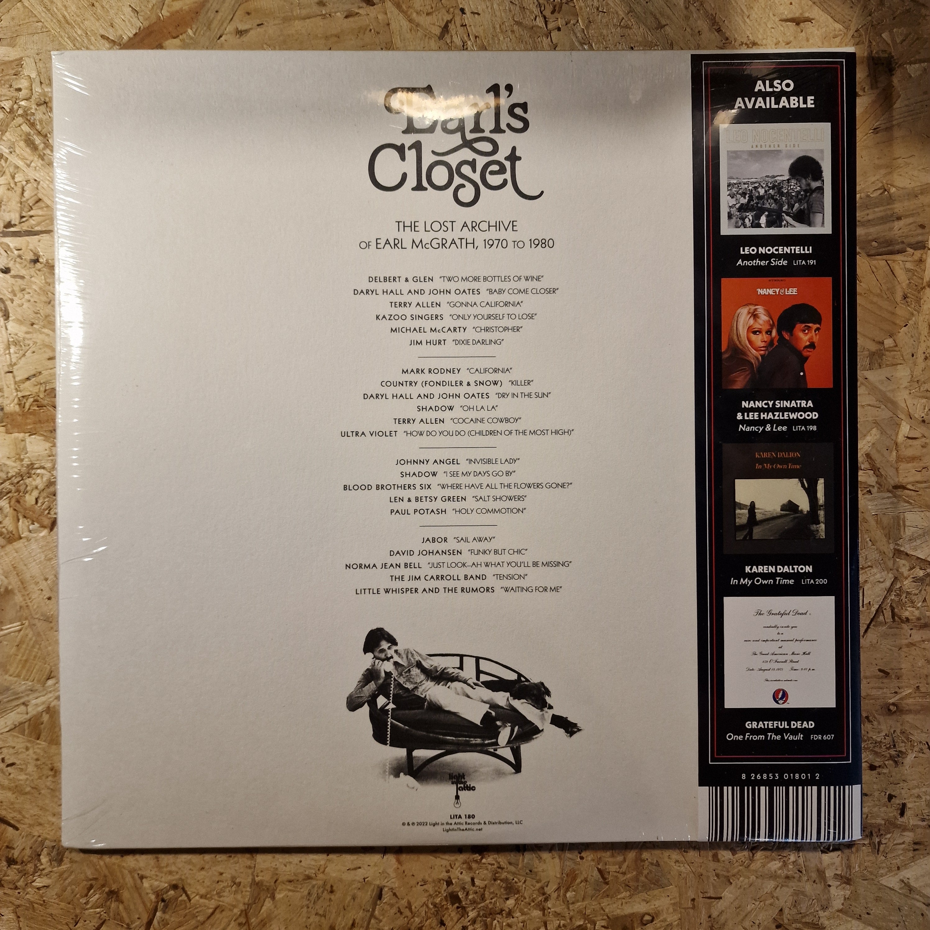 Earl's Closet (The Lost Archive Of Earl McGrath, 1970 To 1980)