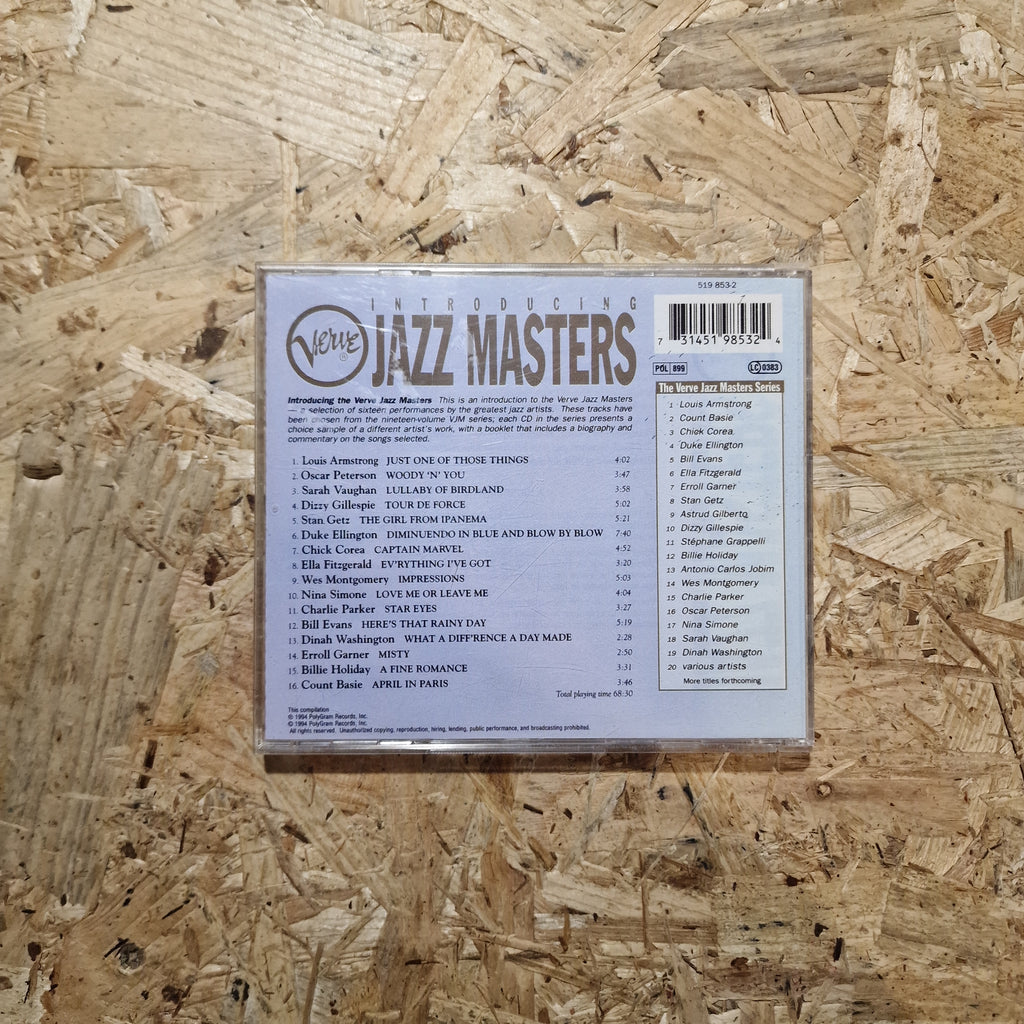 Introducing Verve Jazz Masters