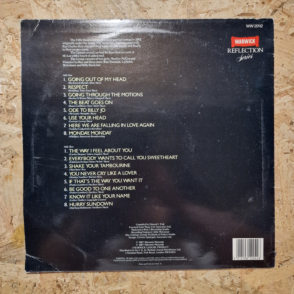 The Fifth Dimension – The Fifth Dimension Live