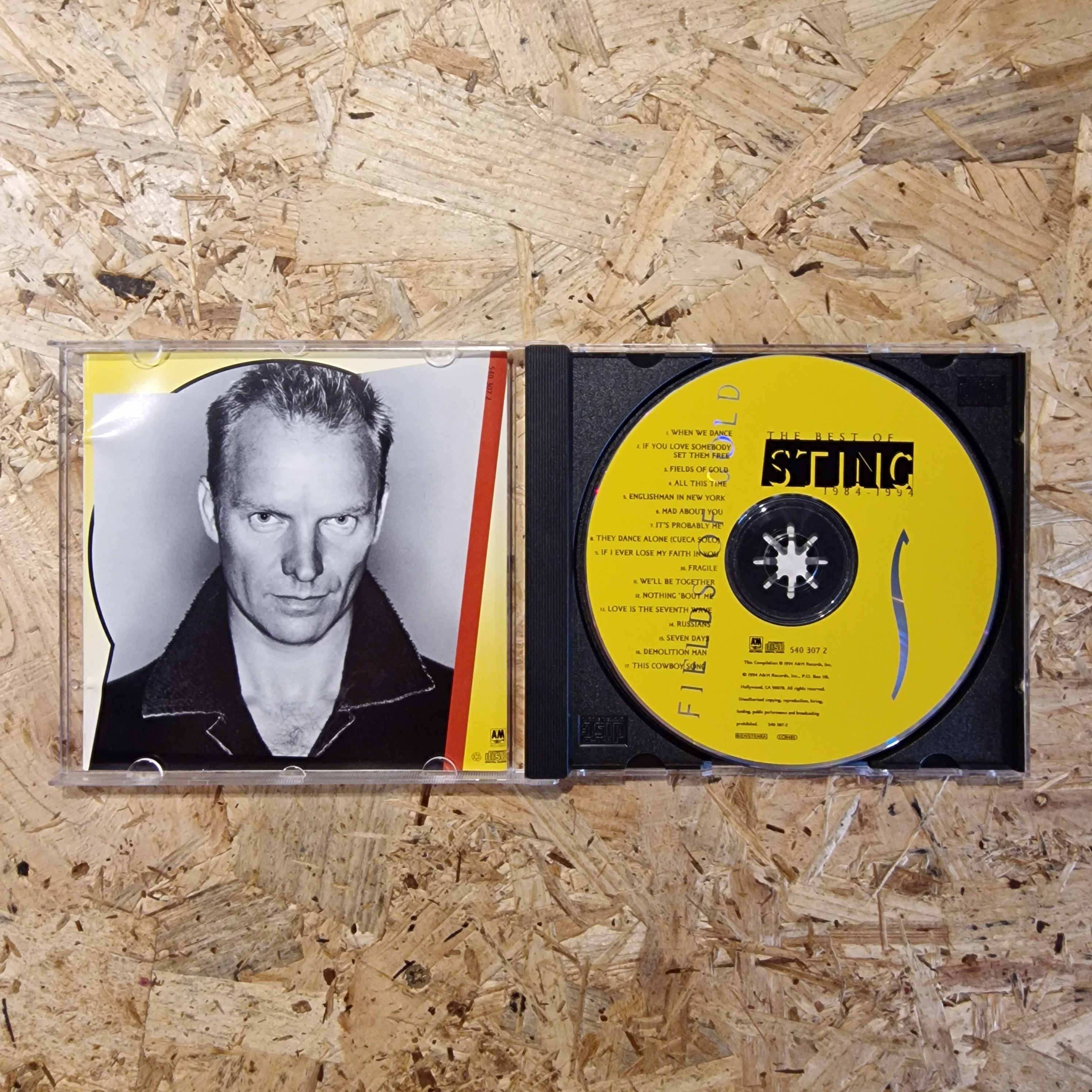 Sting – Fields Of Gold (The Best Of Sting 1984 - 1994)