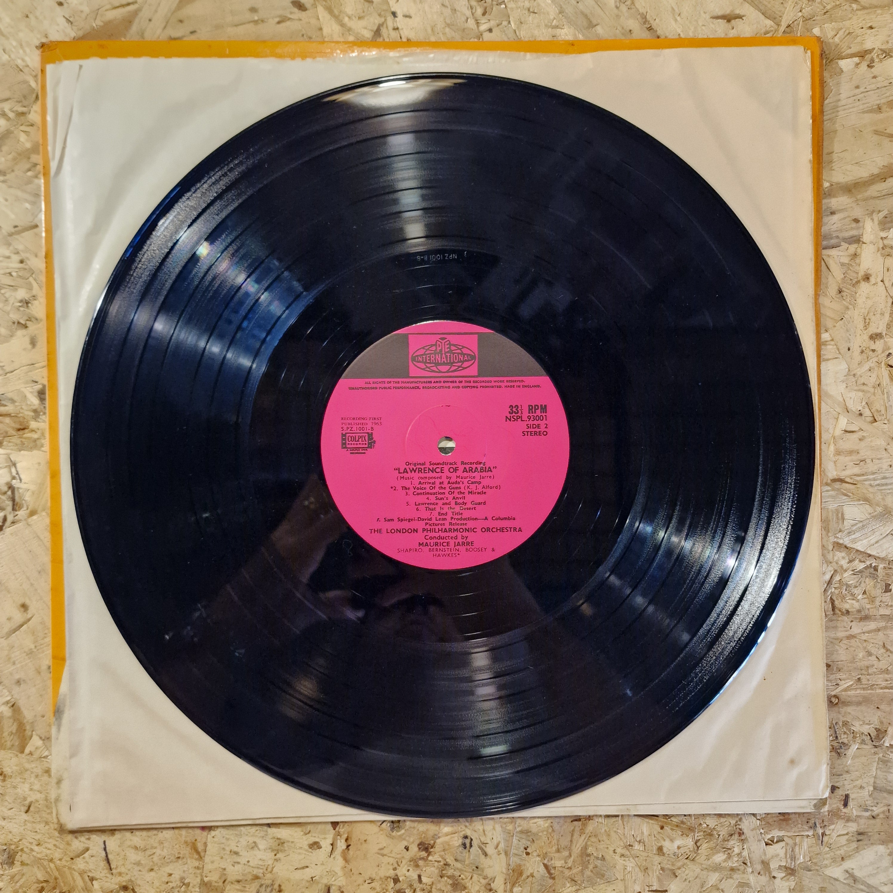 Maurice Jarre, The London Philharmonic Orchestra – Lawrence Of Arabia - Original Soundtrack Recording