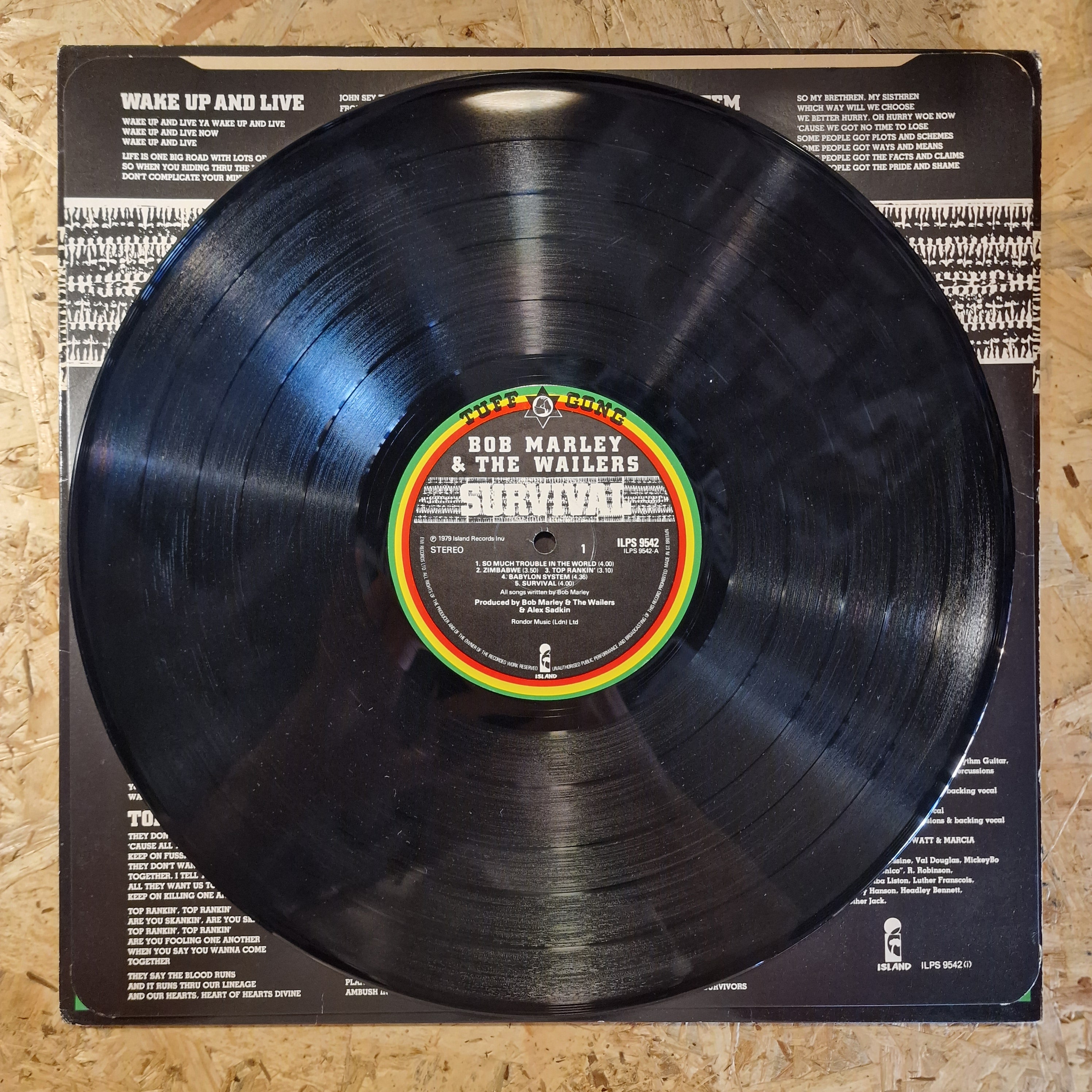 Bob Marley & The Wailers ‎– Survival