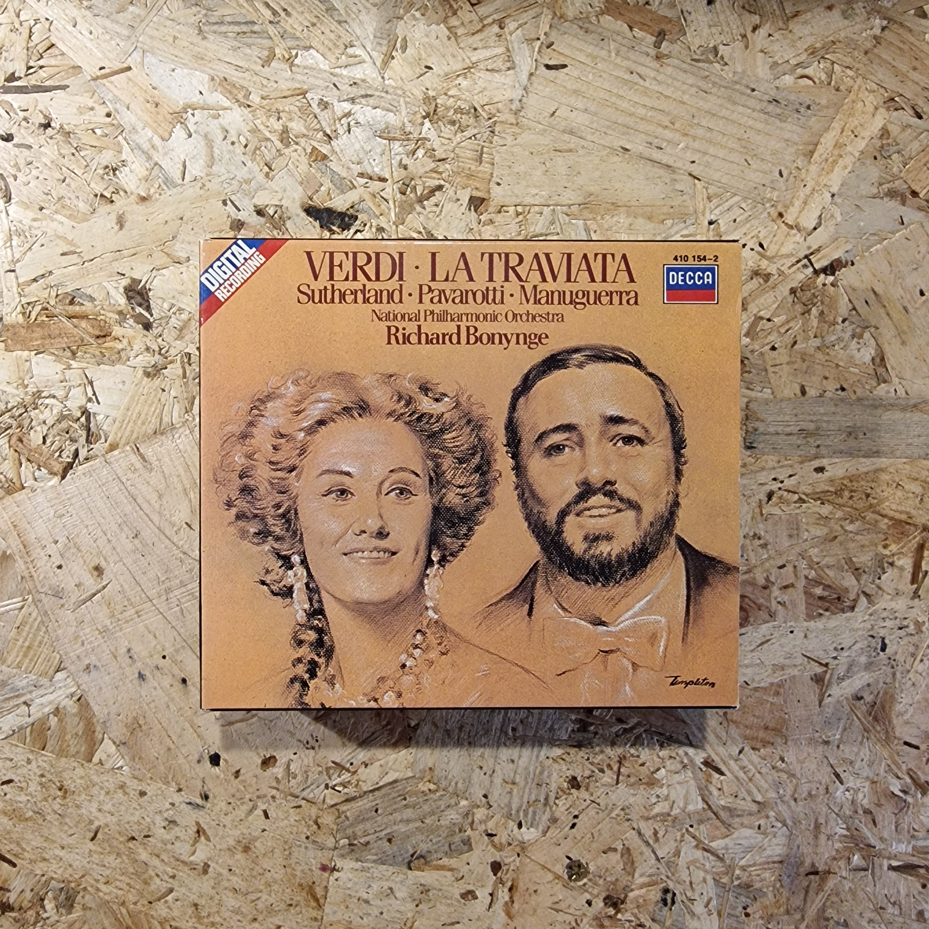 Verdi, Sutherland, Pavarotti, Manuguerra, National Philharmonic Orchestra, Richard Bonynge – La Traviata