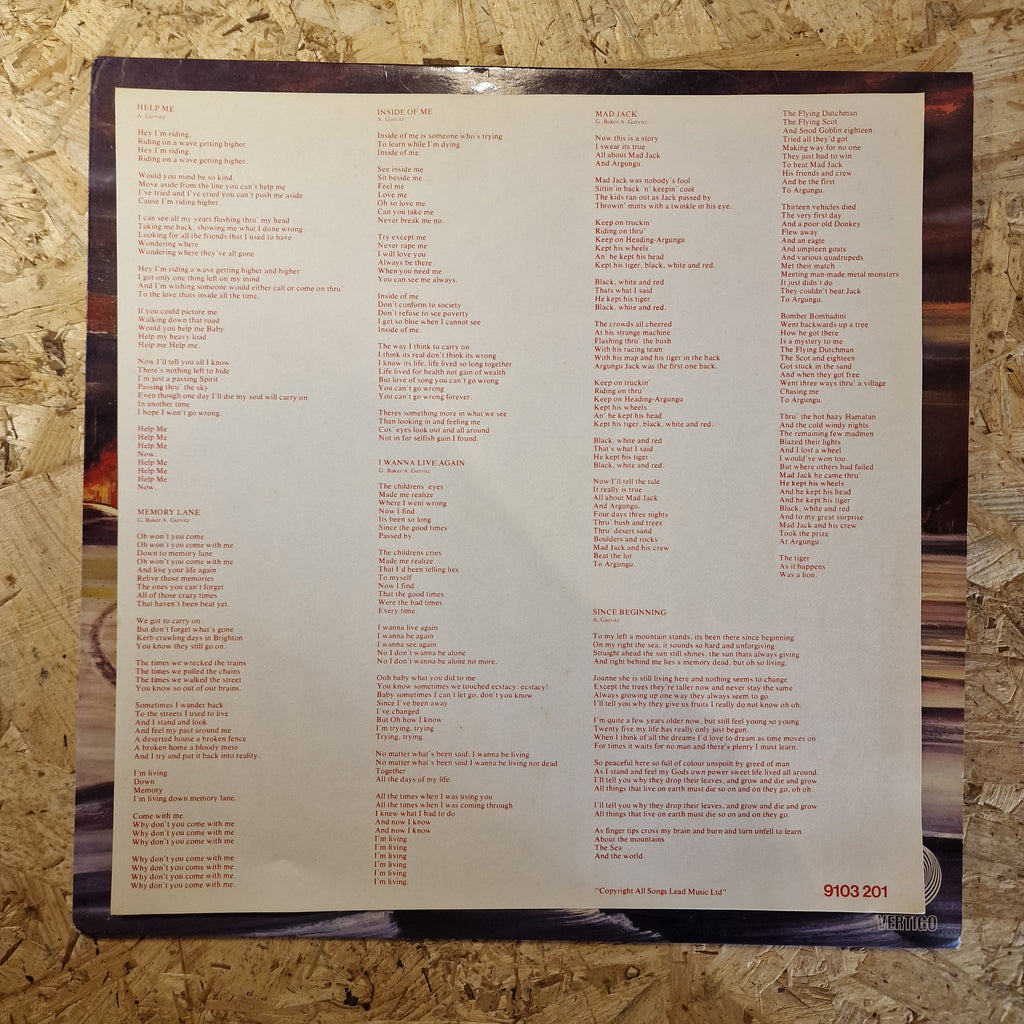 The Baker Gurvitz Army – The Baker Gurvitz Army