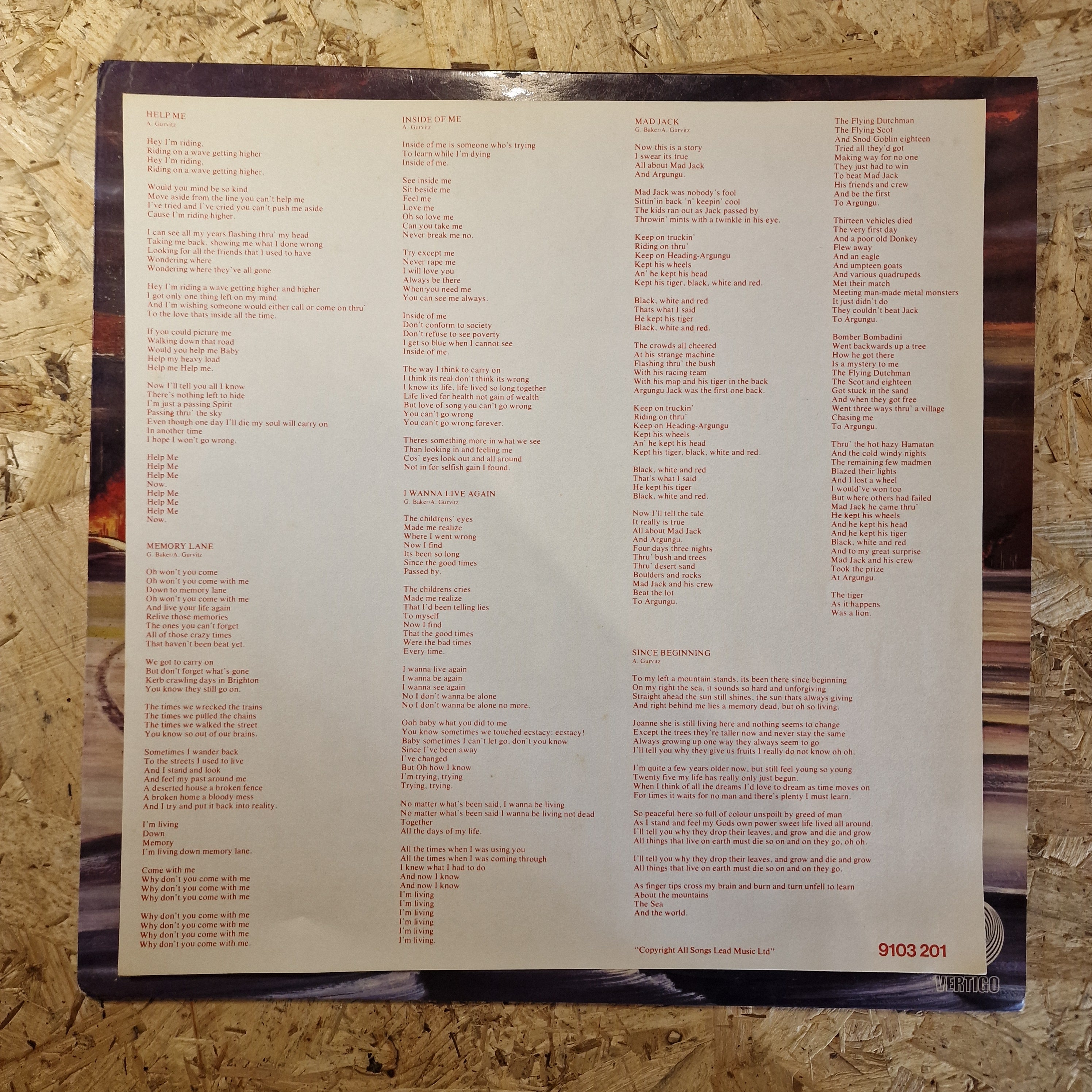 The Baker Gurvitz Army – The Baker Gurvitz Army