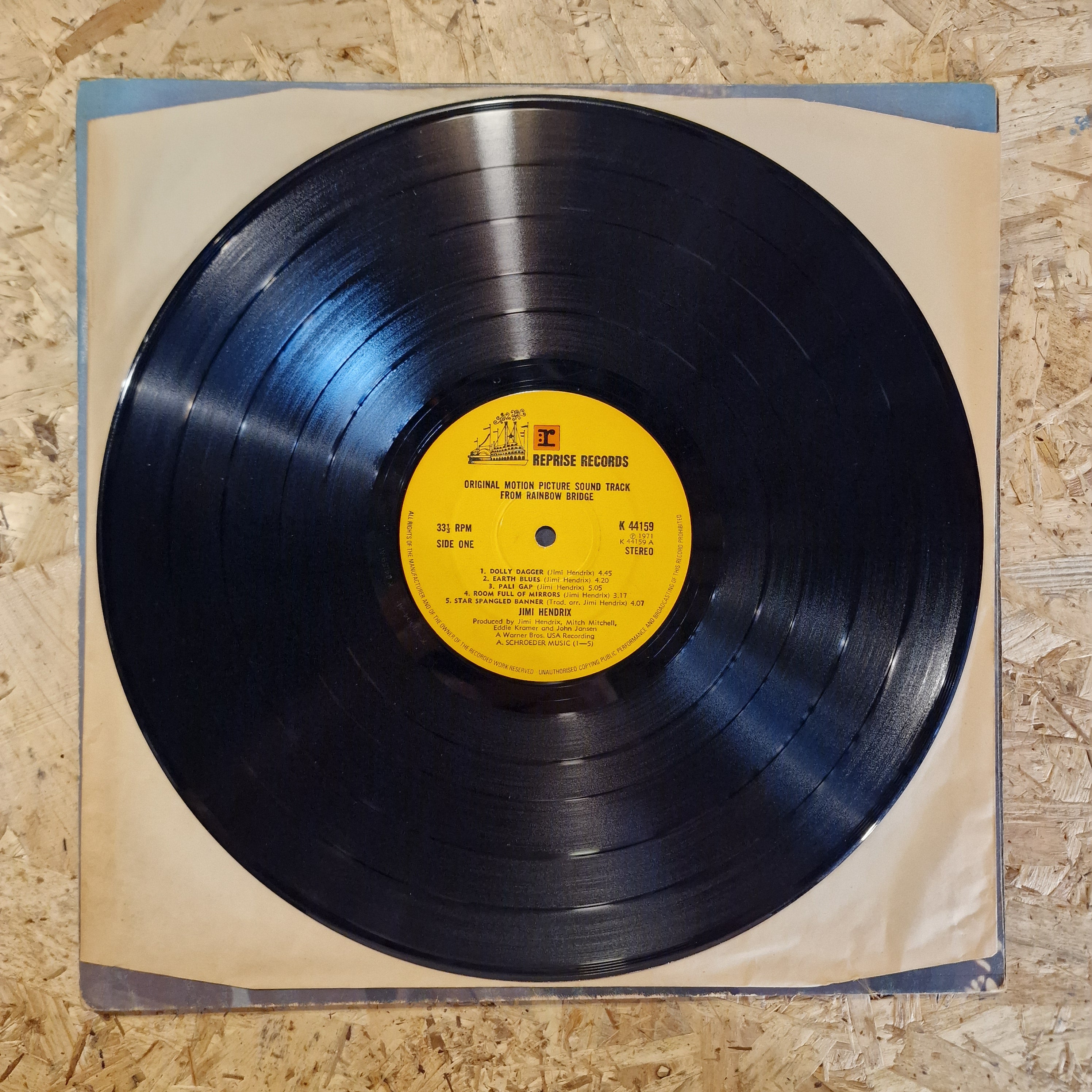 Jimi Hendrix – Rainbow Bridge - Original Motion Picture Sound Track