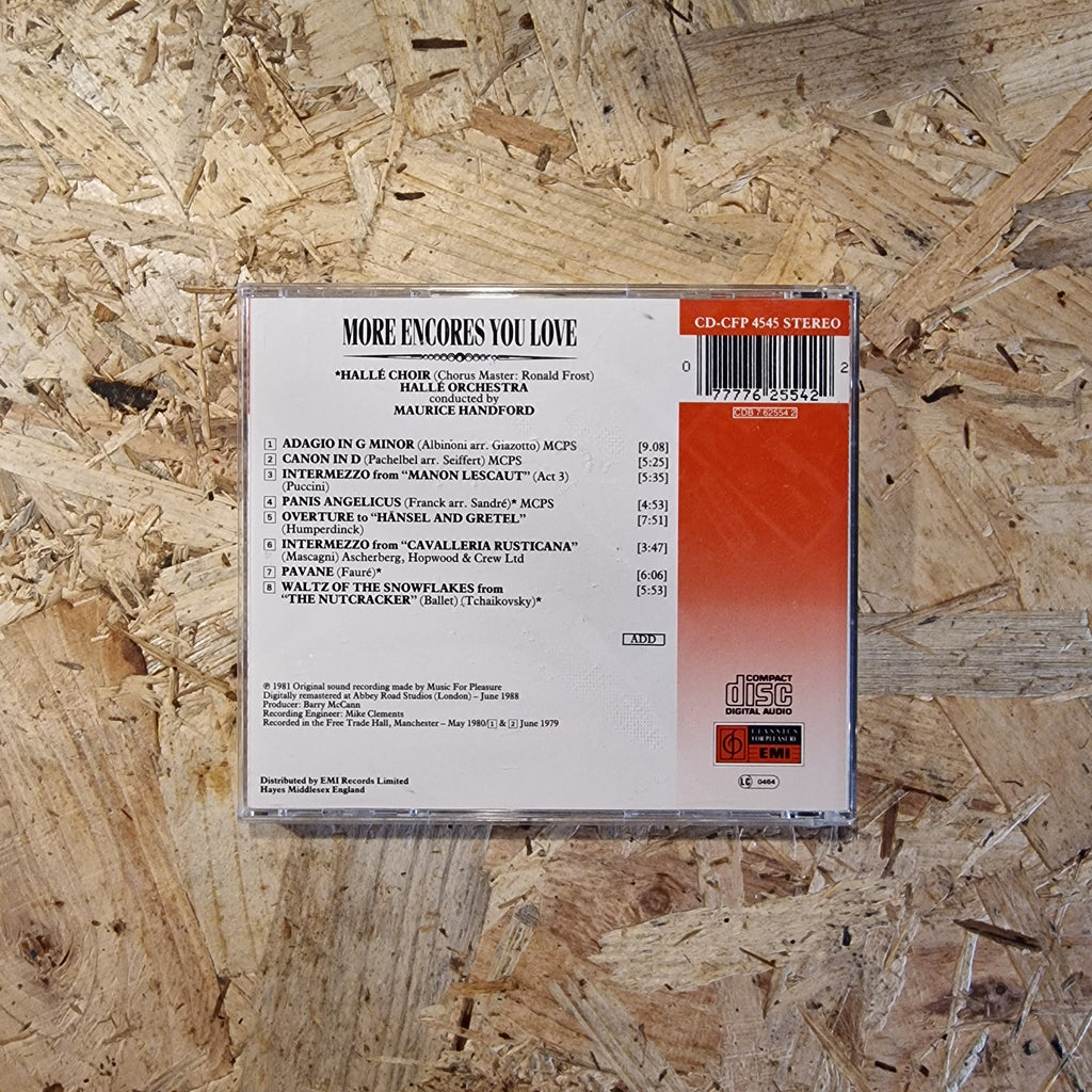 Hallé Orchestra And Choir – More Encores You Love