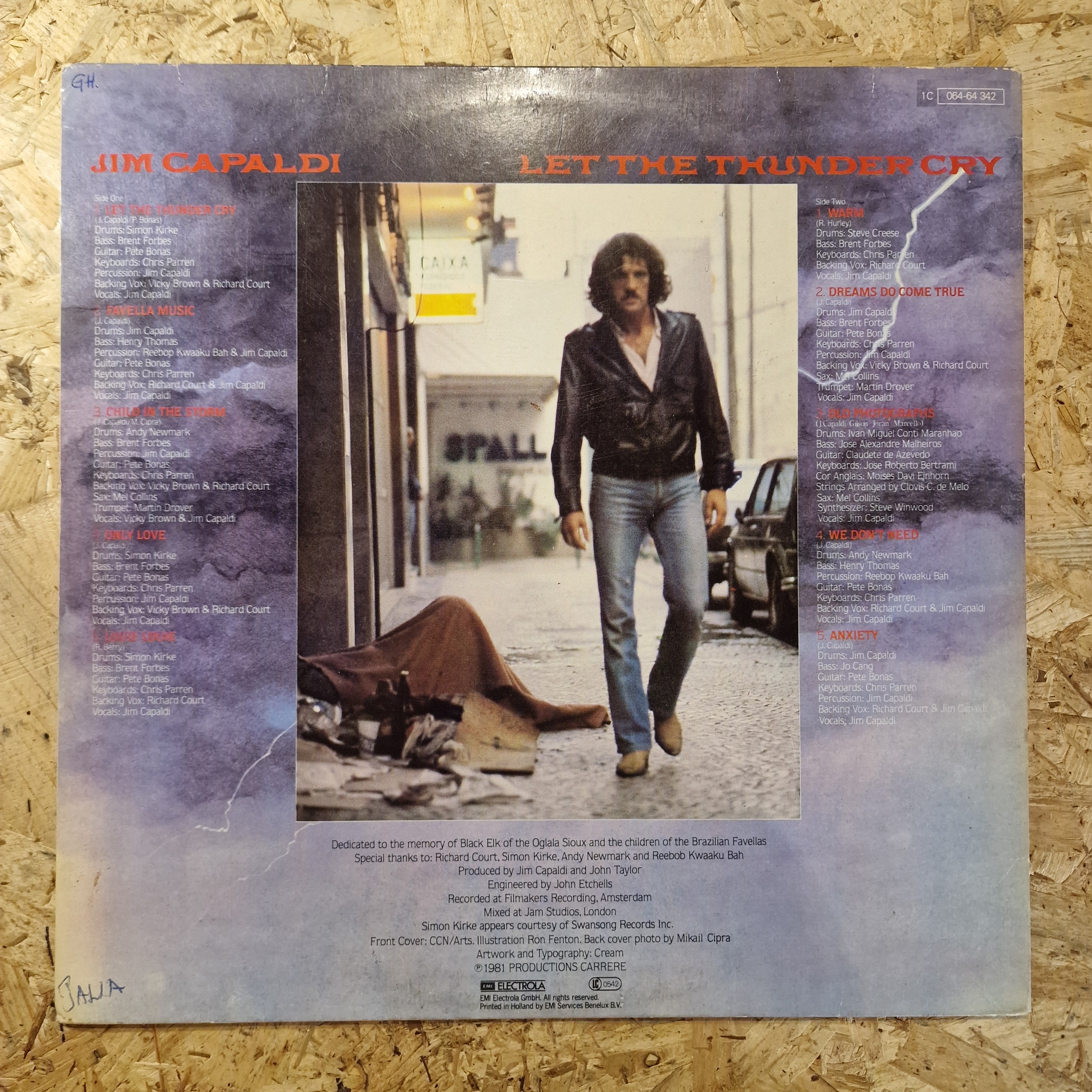 Jim Capaldi – Let The Thunder Cry
