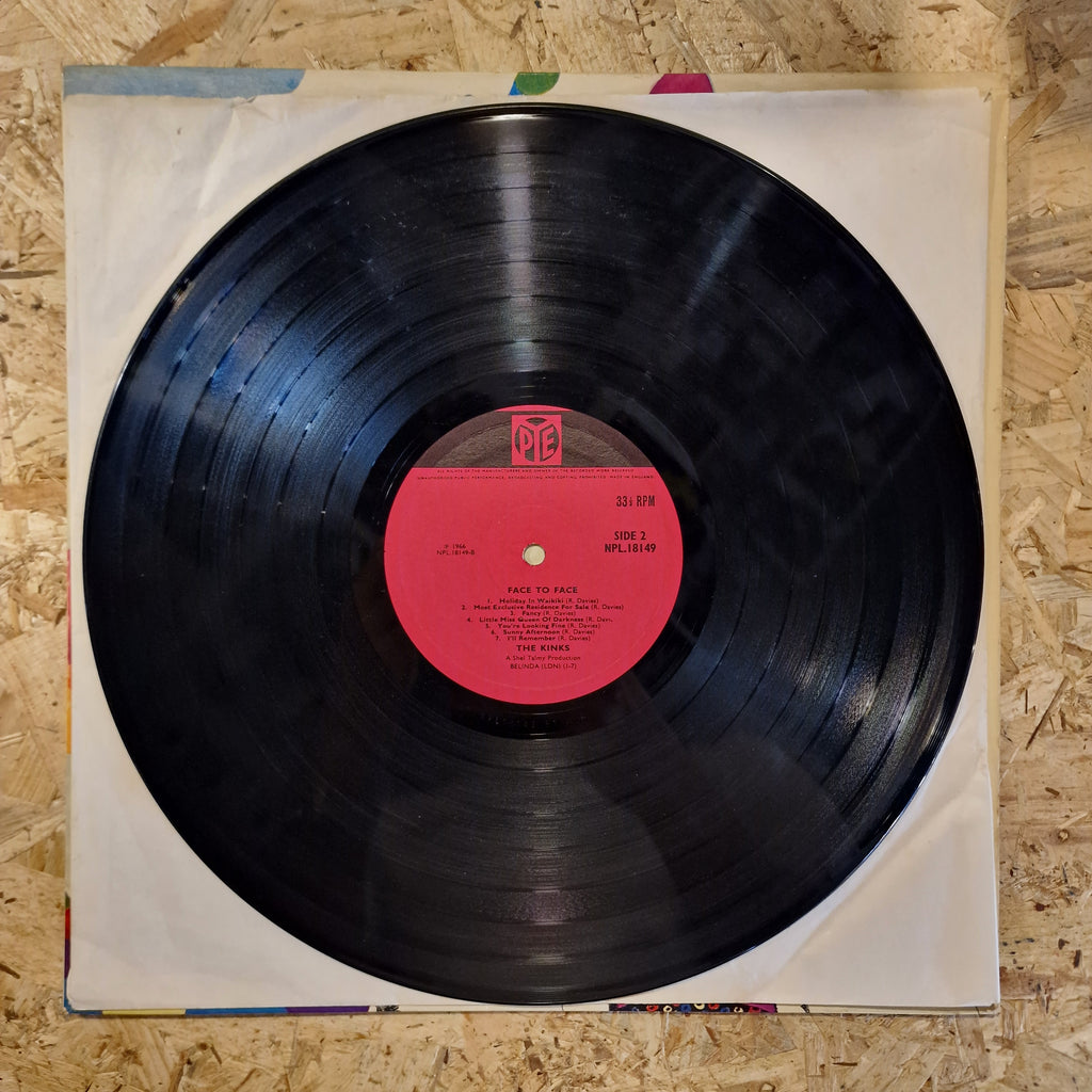 The Kinks - Face to Face 1966 UK Press