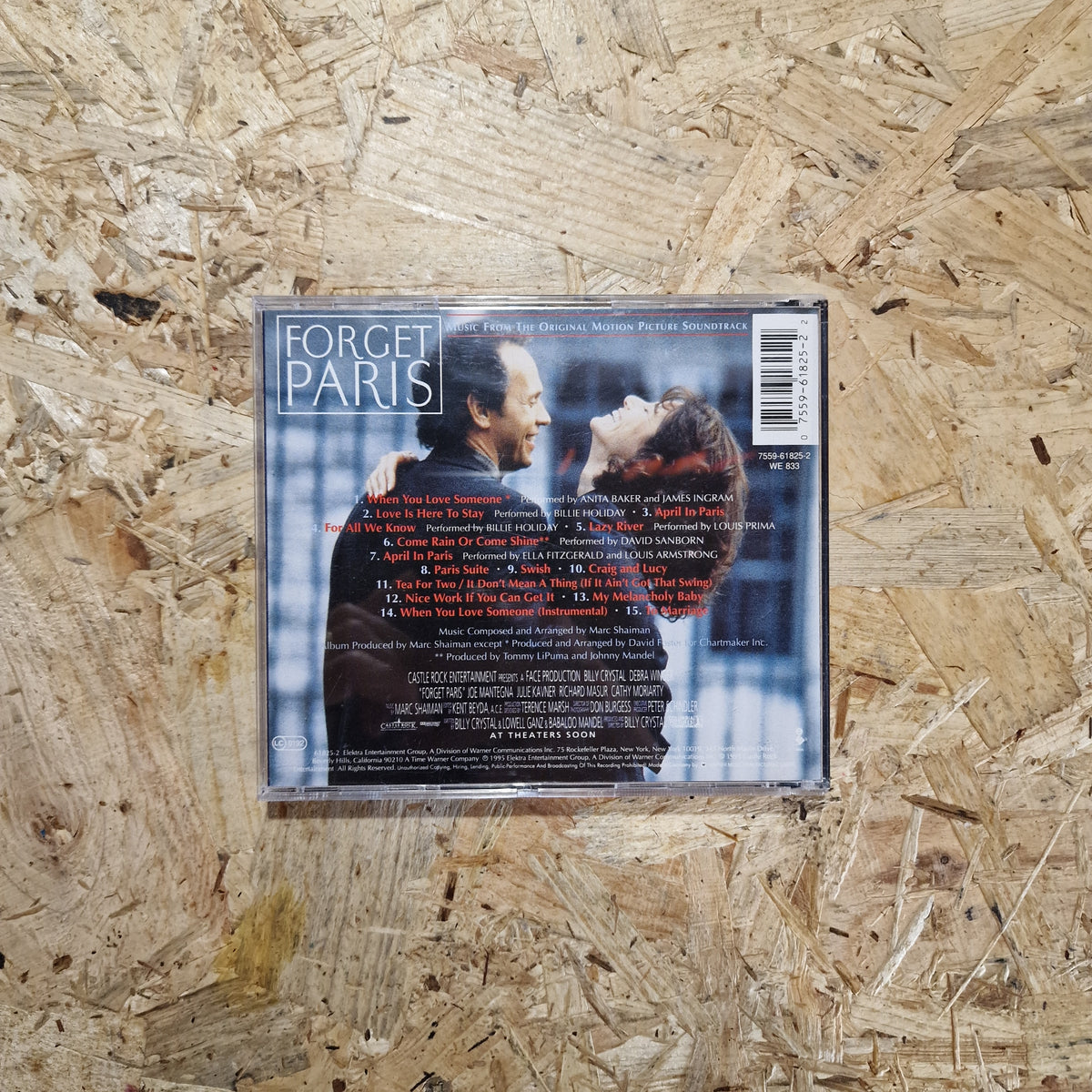 Marc Shaiman – Forget Paris - Music From The Motion Picture Soundtrack
