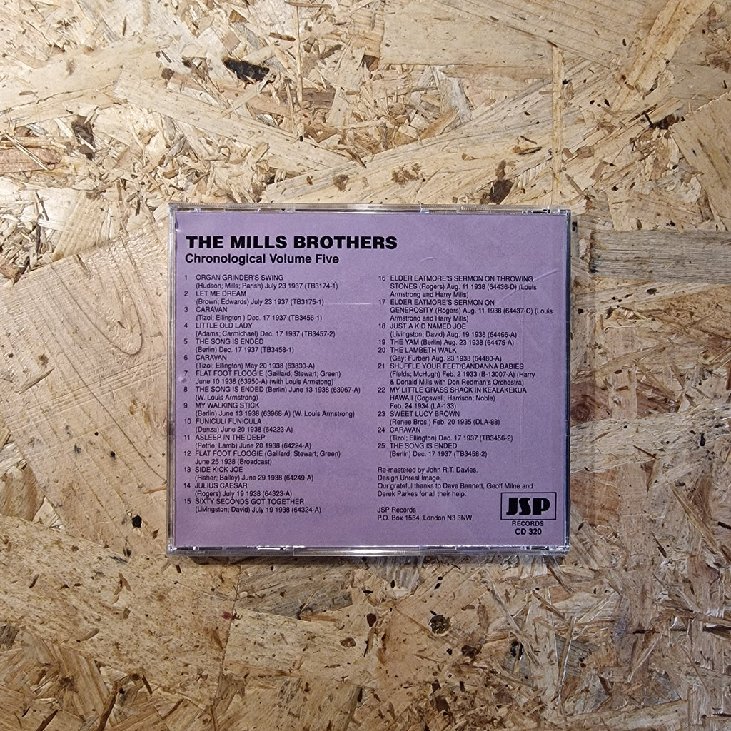 The Mills Brothers – The 1930's Recordings Remastered And In Chronological Order
