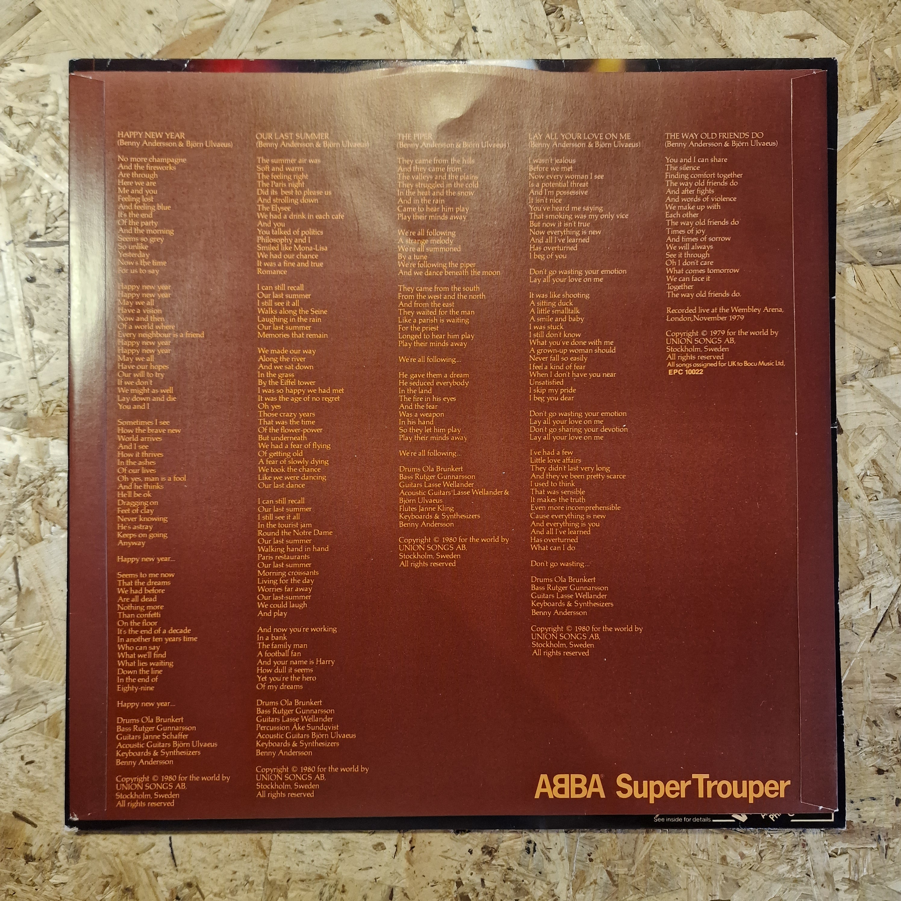 ABBA – Super Trouper