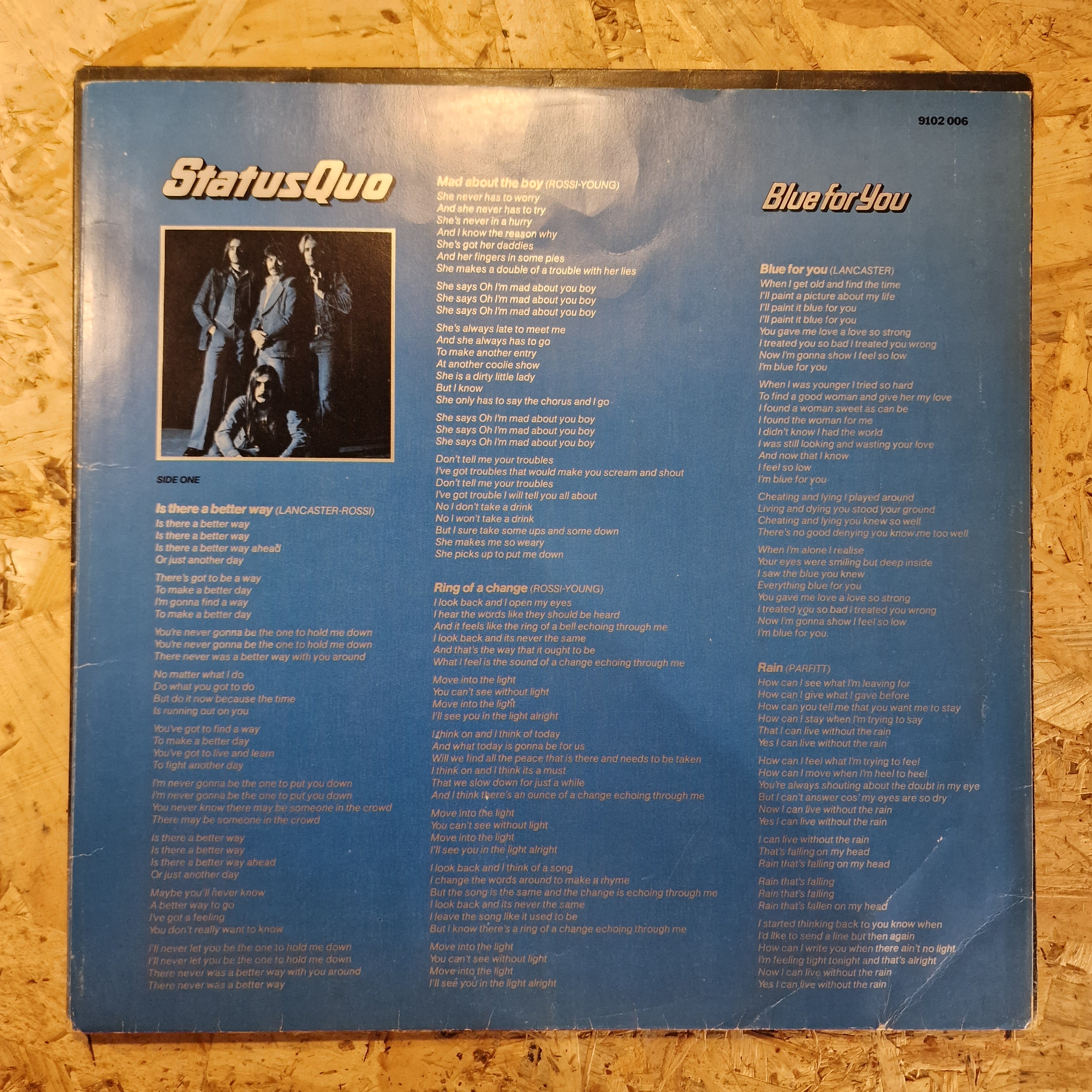 Status Quo – Blue For You