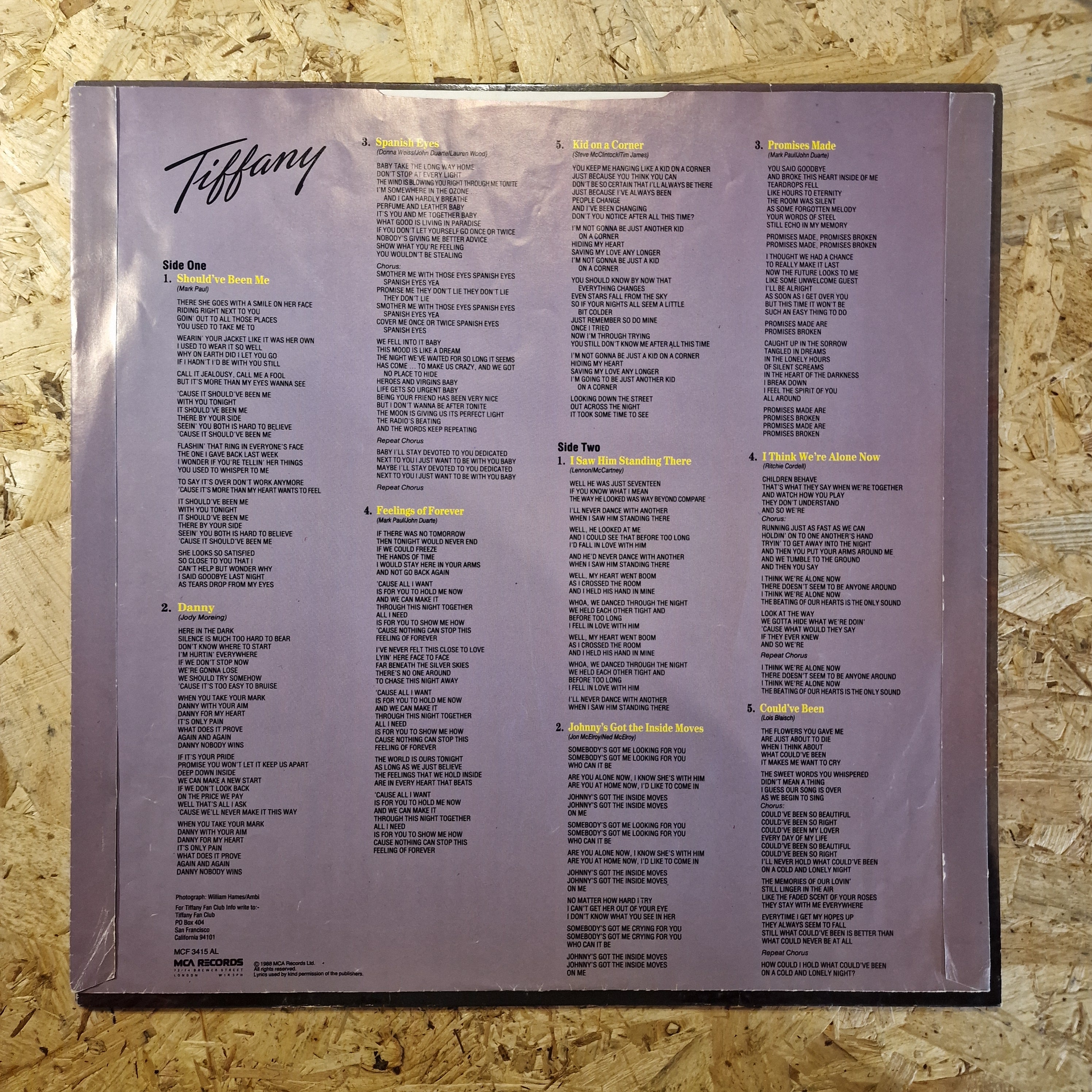 Tiffany – Tiffany