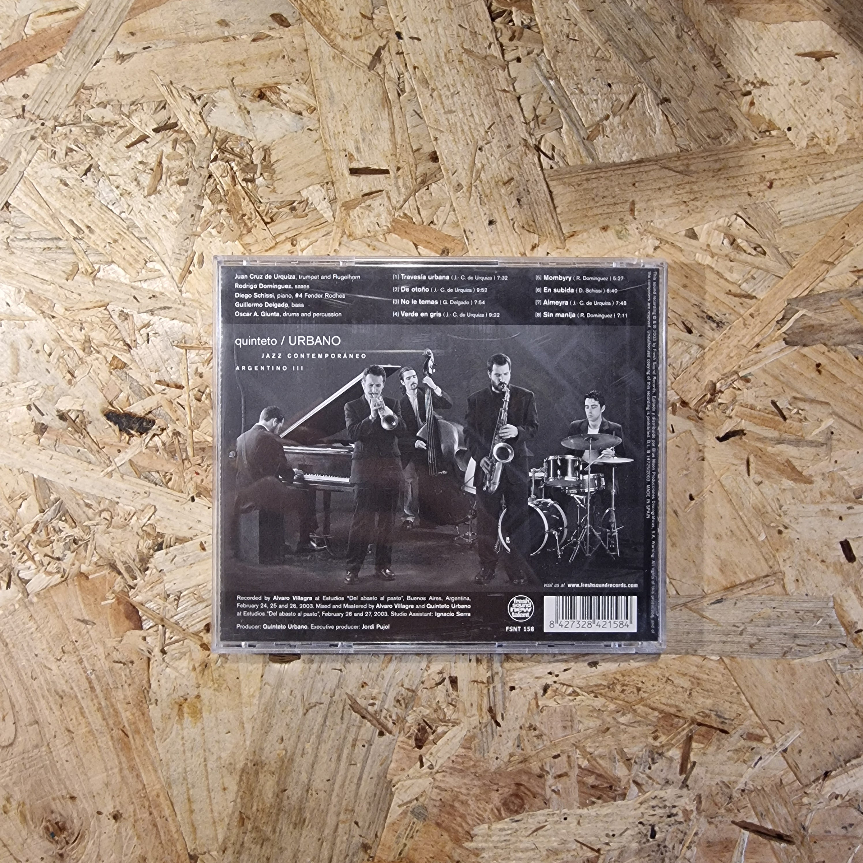 Quinteto / Urbano – En Subida - Jazz Contemporáneo Argentino III