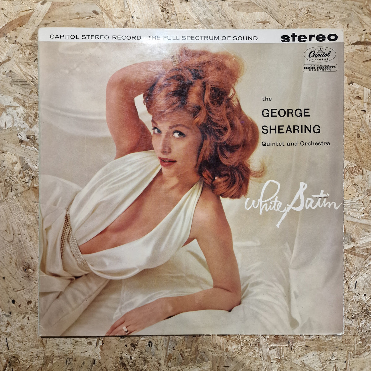 The George Shearing Quintet And Orchestra – White Satin