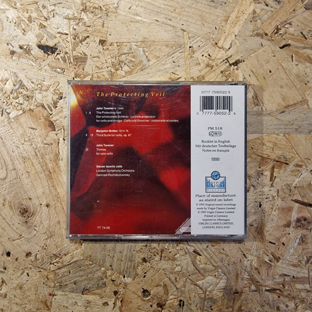 John Tavener - Steven Isserlis, London Symphony Orchestra, Gennadi Rozhdestvensky ‎– The Protecting Veil
