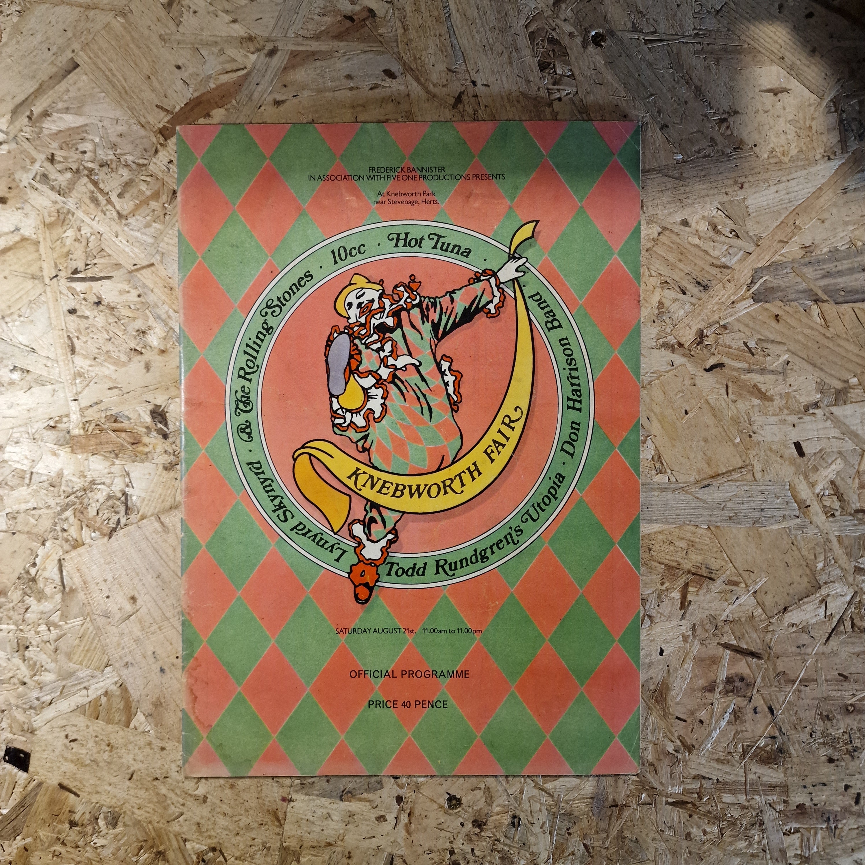 Knebworth Fair - Official Programme (1976)