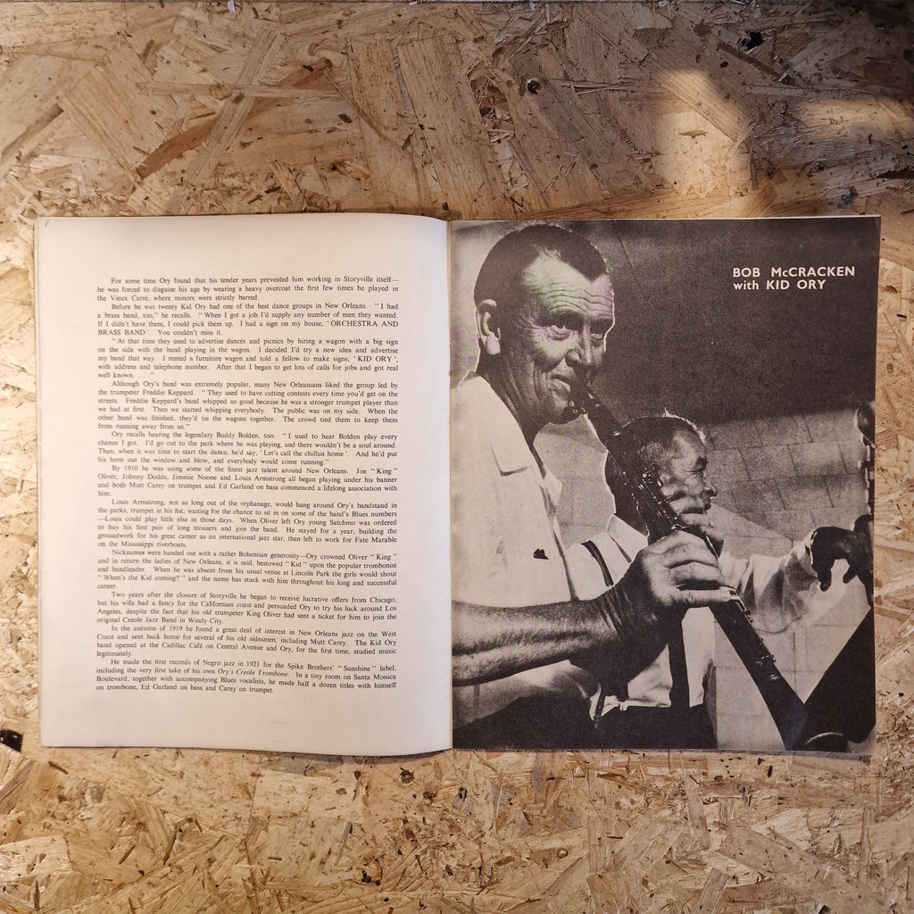 Kid Ory & His Creole Jazz Band - Souvenir Programme (c.1950s)