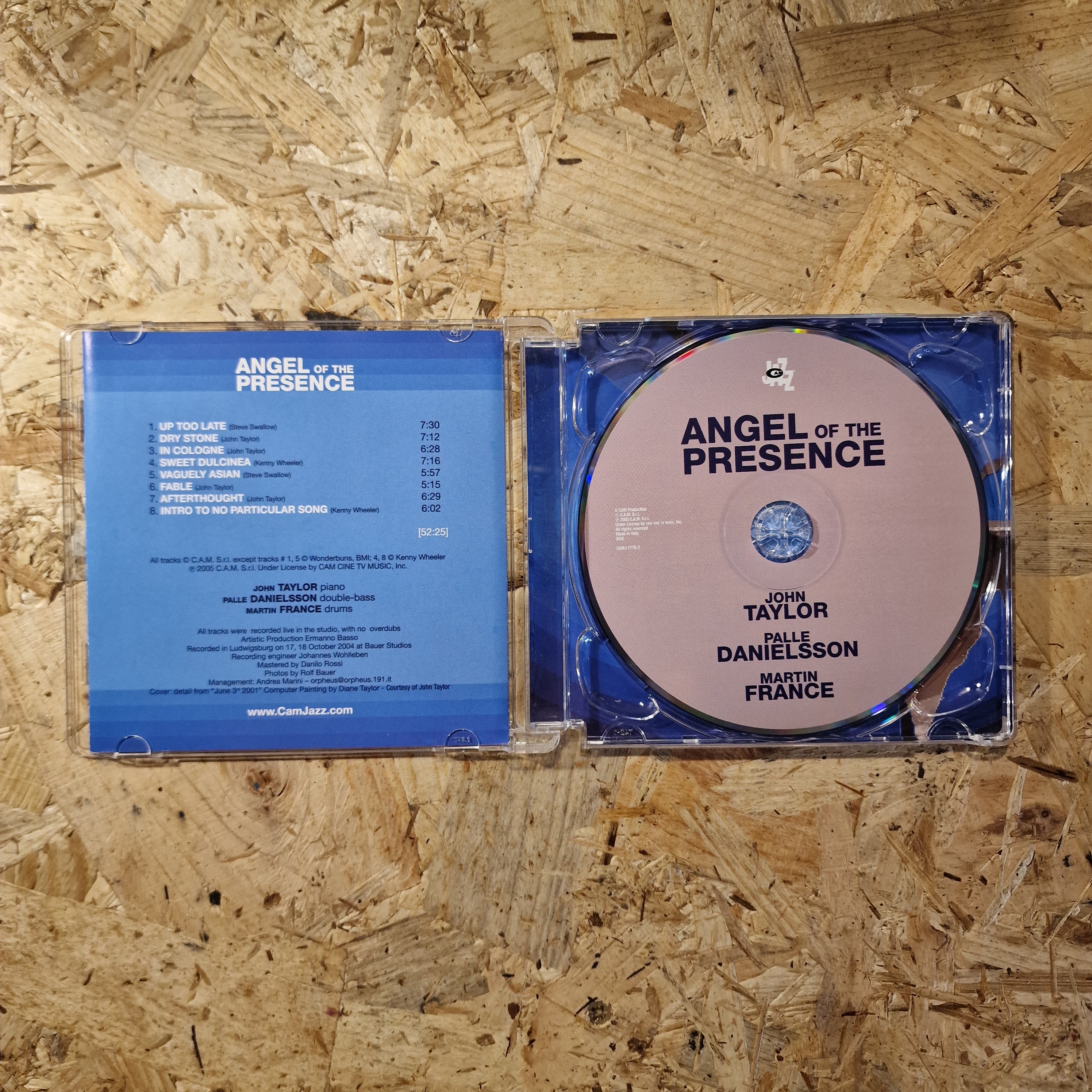 John Taylor, Martin France, Palle Danielsson – Angel Of The Presence