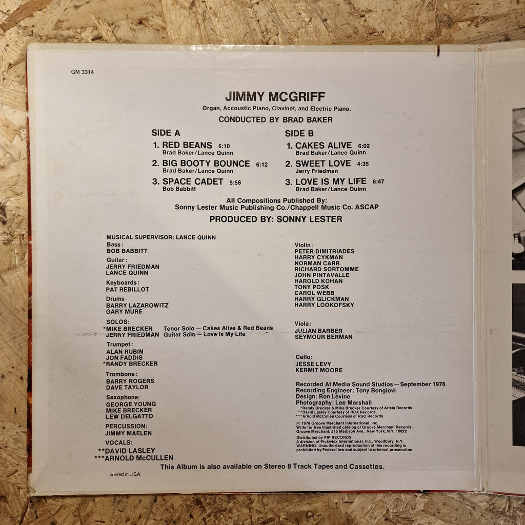 Jimmy McGriff – Red Beans