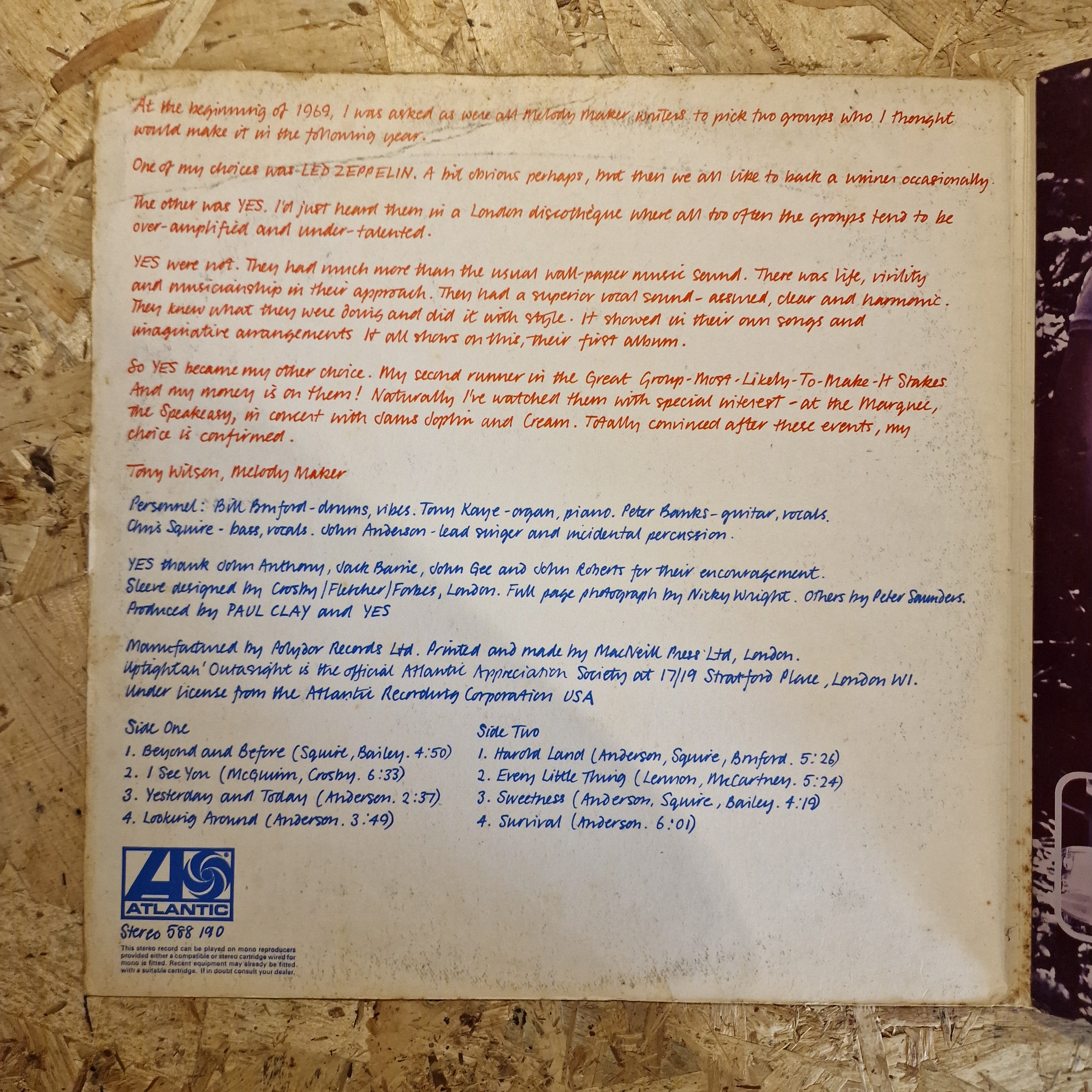 Yes – Yes
