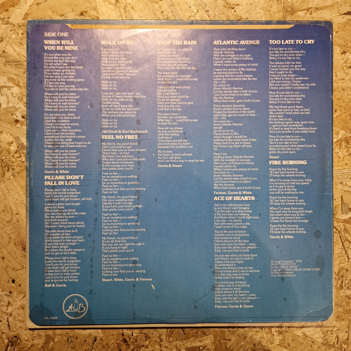 Average White Band – Feel No Fret