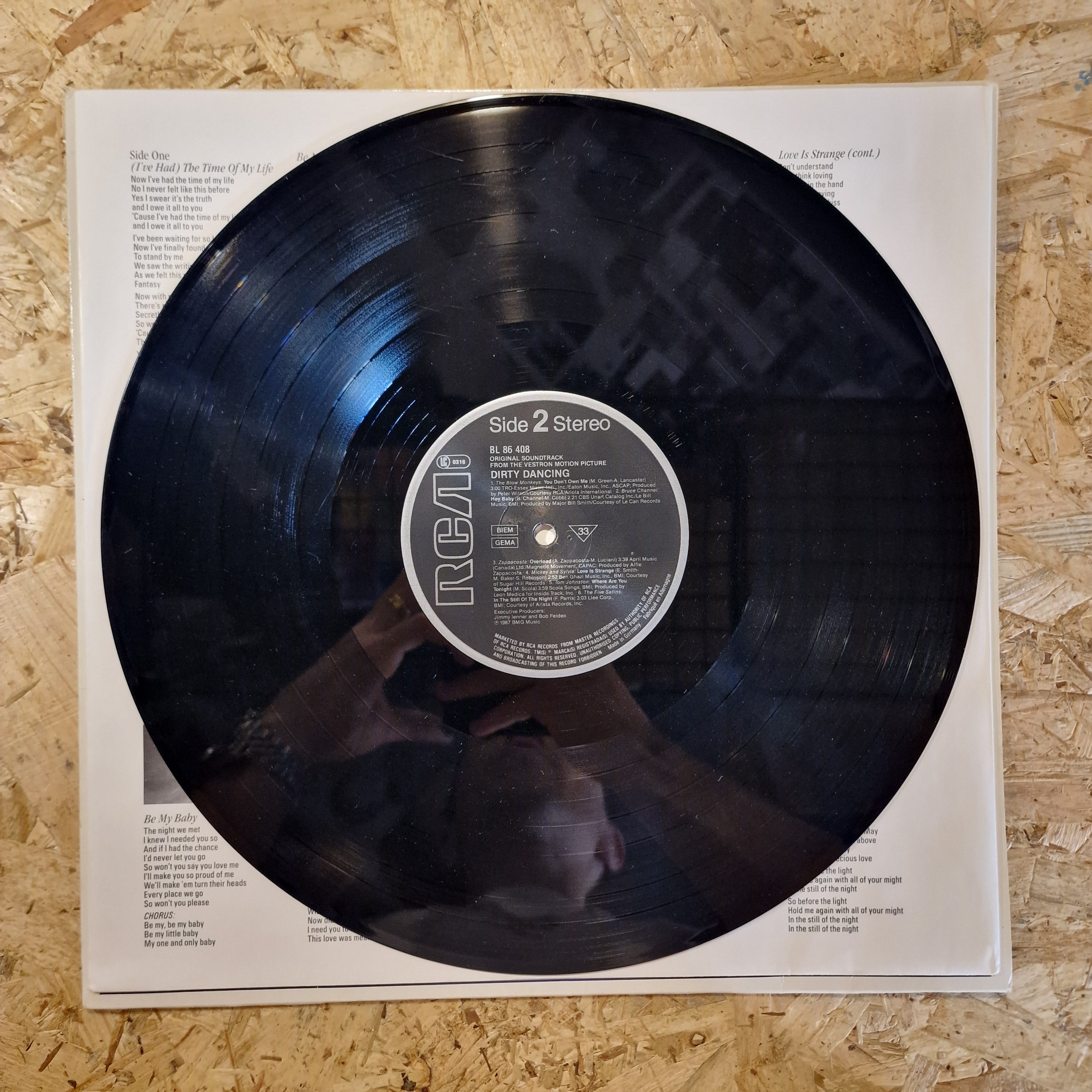 Dirty Dancing (Original Soundtrack From The Vestron Motion Picture)