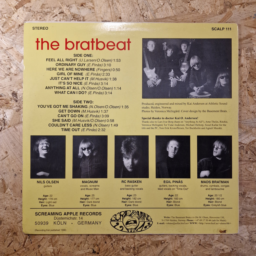 The Basement Brats – The Bratbeat