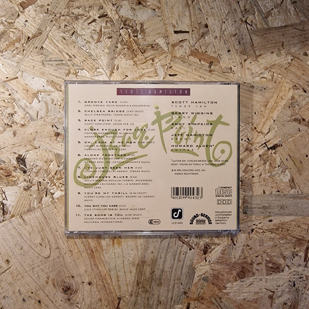 Scott Hamilton, Gerry Wiggins, Andy Simpkins, Jeff Hamilton, Howard Alden – Race Point