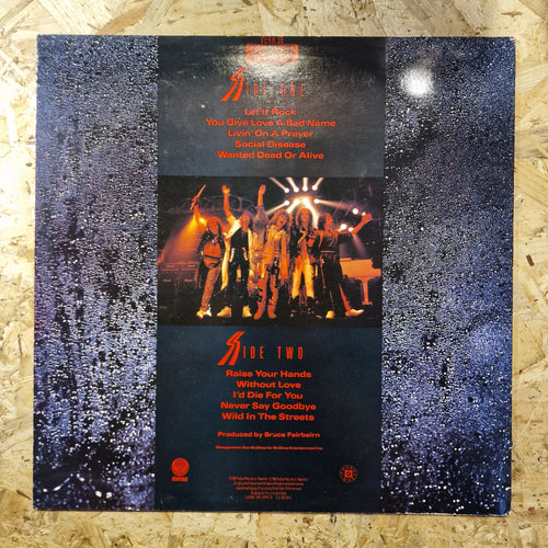 Bon Jovi ‎– Slippery When Wet 1986 UK Press